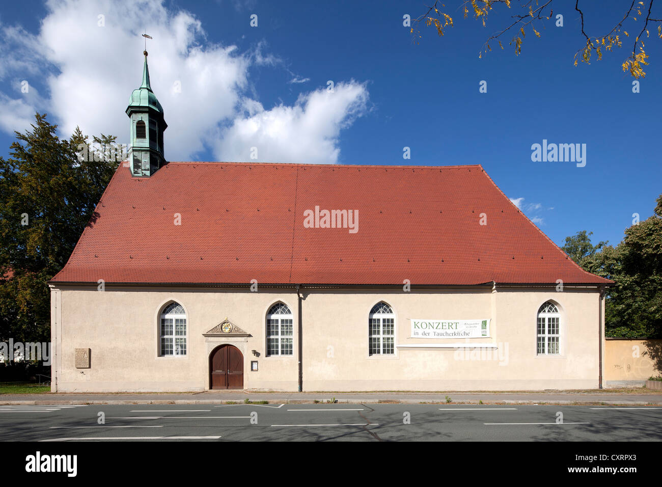 Taucherkirche church, Marienkapelle chapel, Bautzen, Budysin, Upper Lusatia, Lusatia, Saxony, Germany, Europe, PublicGround Stock Photo