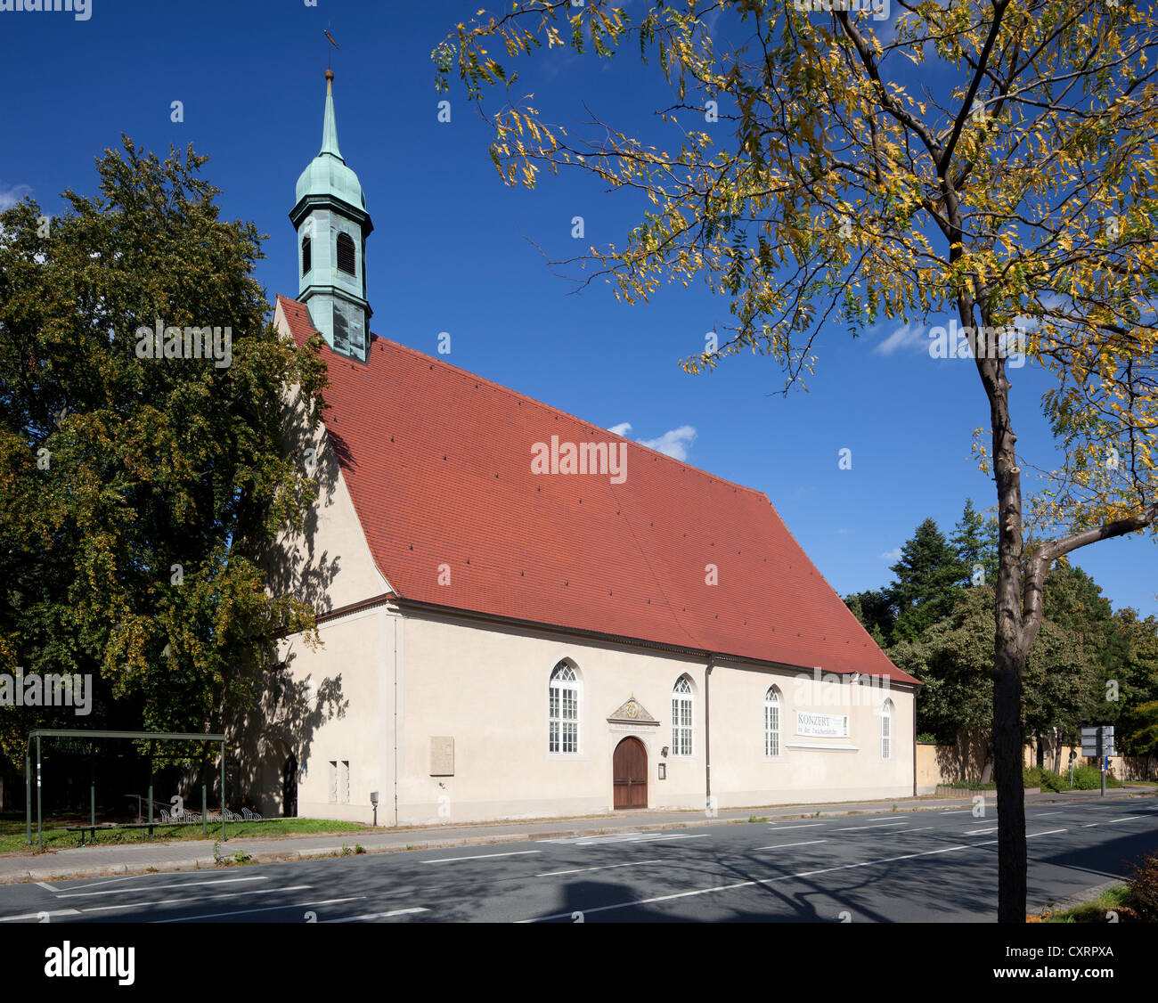 Taucherkirche church, Marienkapelle chapel, Bautzen, Budysin, Upper Lusatia, Lusatia, Saxony, Germany, Europe, PublicGround Stock Photo