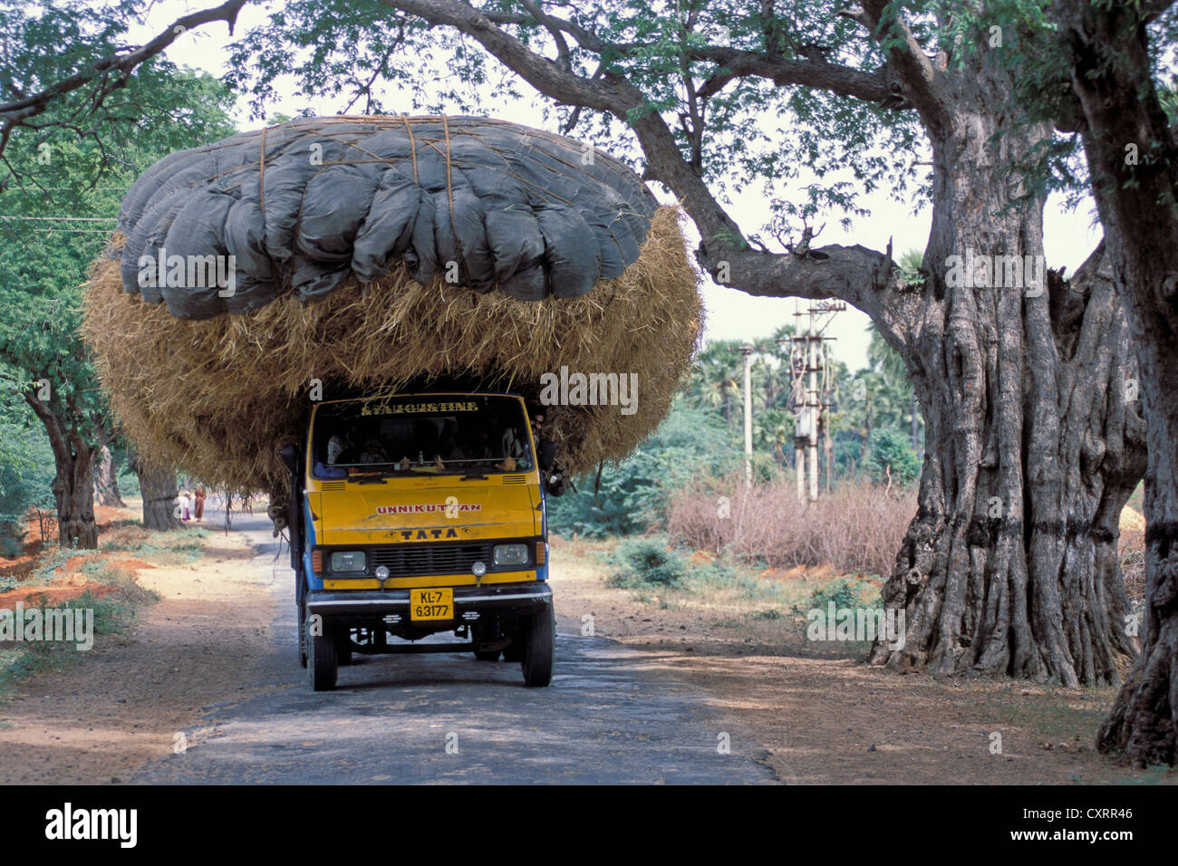 Overloaded truck india hi-res stock photography and images - Alamy