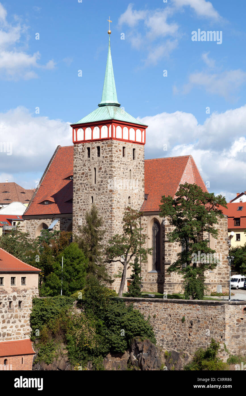 St. Michael's Church, Bautzen, Budysin, Lusatia, Upper Lusatia, Saxony, PublicGround Stock Photo