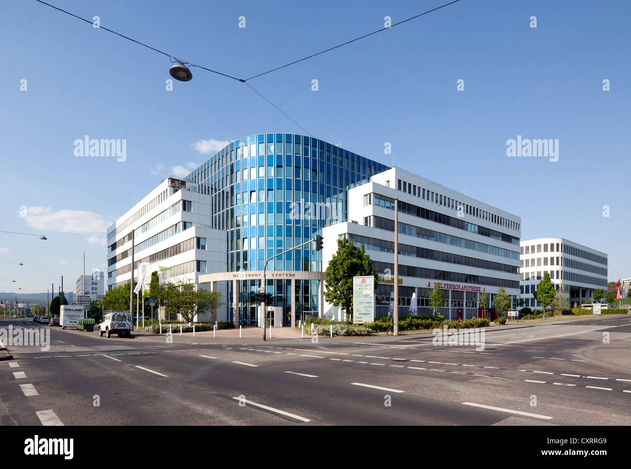 Welfenhof-Zentrum, Medical Point, Wiesbaden, Hesse, PublicGround Stock Photo