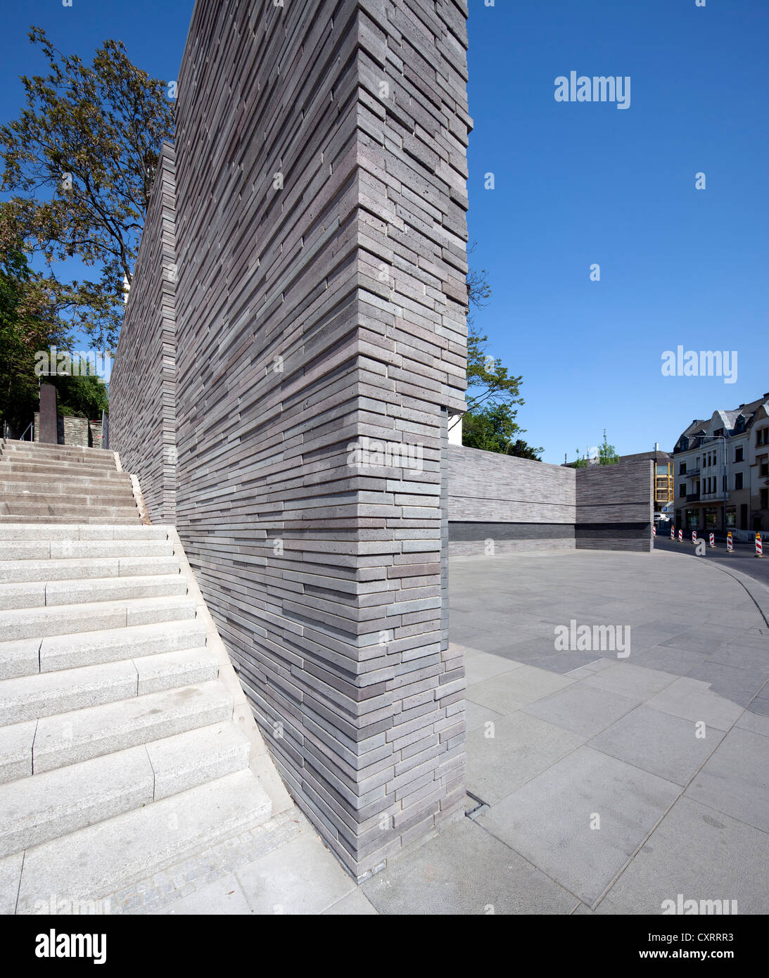 Memorial to the Murdered Jews of Wiesbaden, Old Synagogue, Wiesbaden, Hesse, Germany, Europe, PublicGround Stock Photo