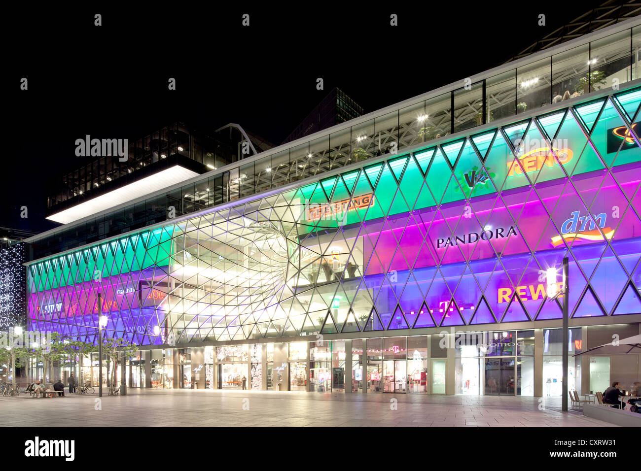 MyZeil shopping centre, Palais Quartier, Frankfurt am Main, Hesse, Germany,  Europe, PublicGround Stock Photo - Alamy