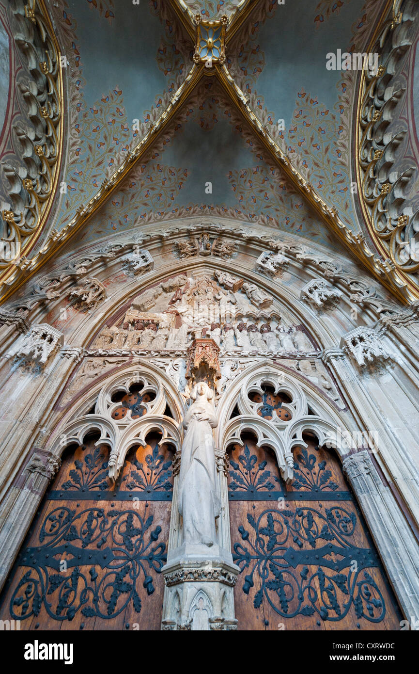 Mary's Gate, Matthias Church, castle hill, Budapest, Hungary, Europe Stock Photo