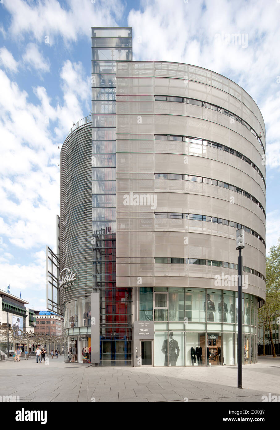 Nobel-Haus office building, Frankfurt am Main, Hesse, Germany, Europe, PublicGround Stock Photo