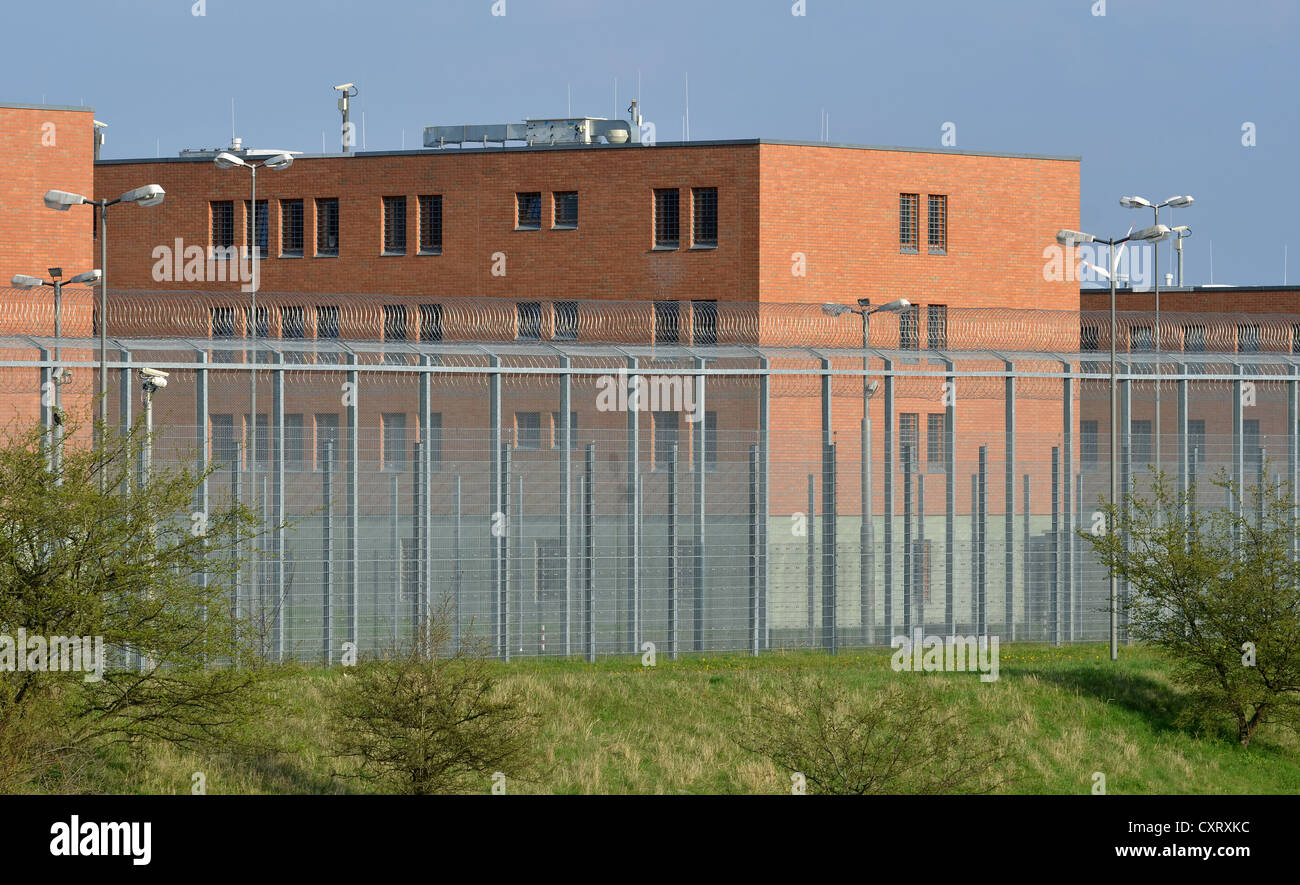 Regis-Breitlingen youth prison, young offenders institution, Saxony Stock Photo