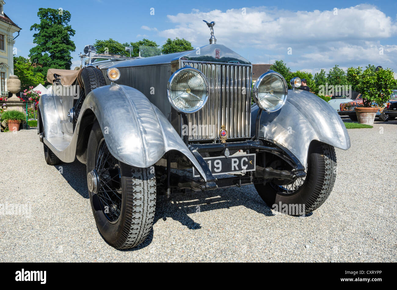 Rolls-Royce Phantom I, built from 1926, festival of classic cars, 'Retro Classics meets Barock', Schloss Ludwigsburg Palace Stock Photo