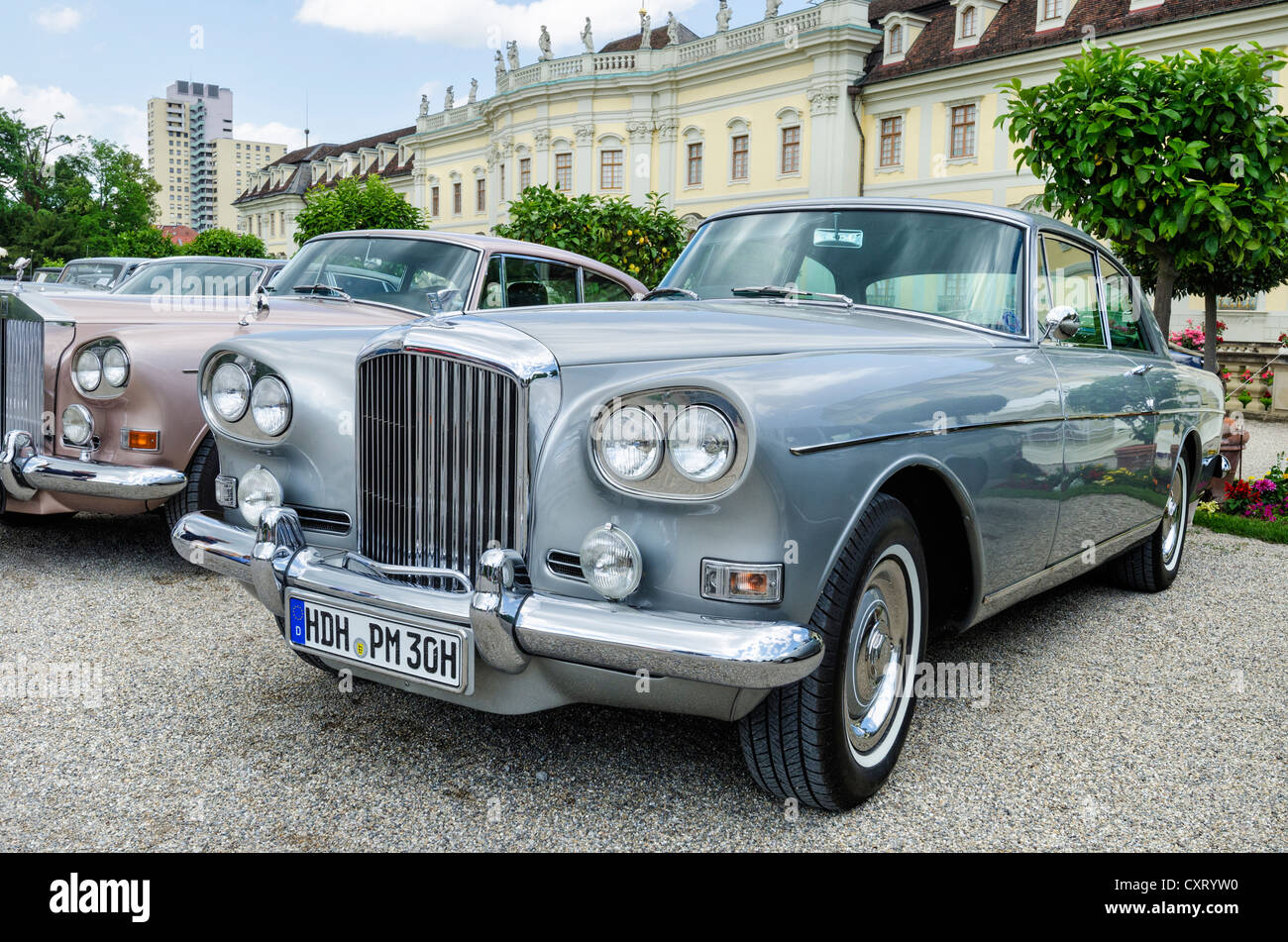 Bentley S3 Continental 'Chinese Headlamps', built after 1963, Classics meets Barock classic car meeting, Ludwigsburg Palace, Stock Photo