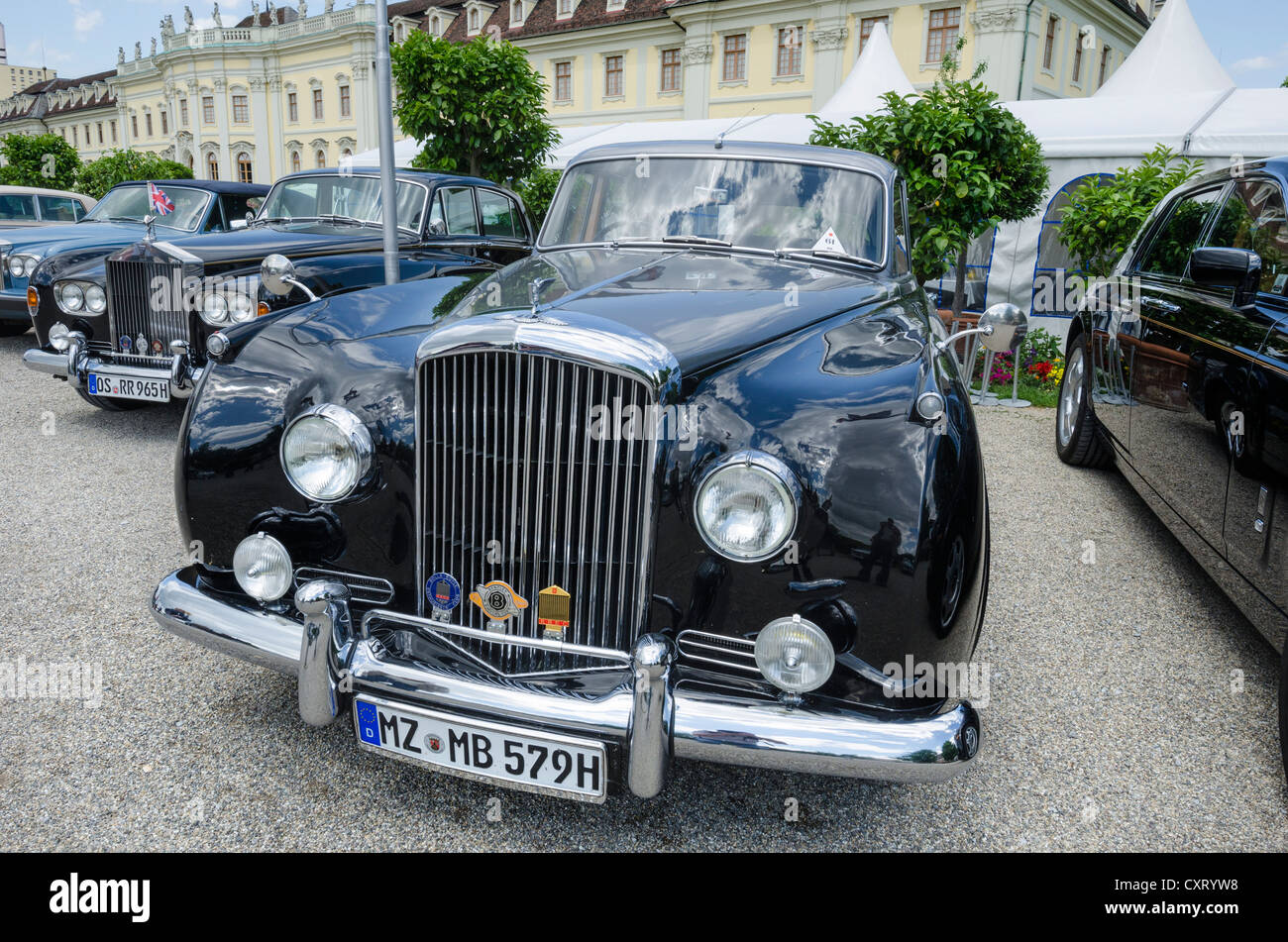 Bentley S2, built in 1960, Classics meets Barock classic car meeting, Ludwigsburg Palace, administrative region of Stuttgart Stock Photo