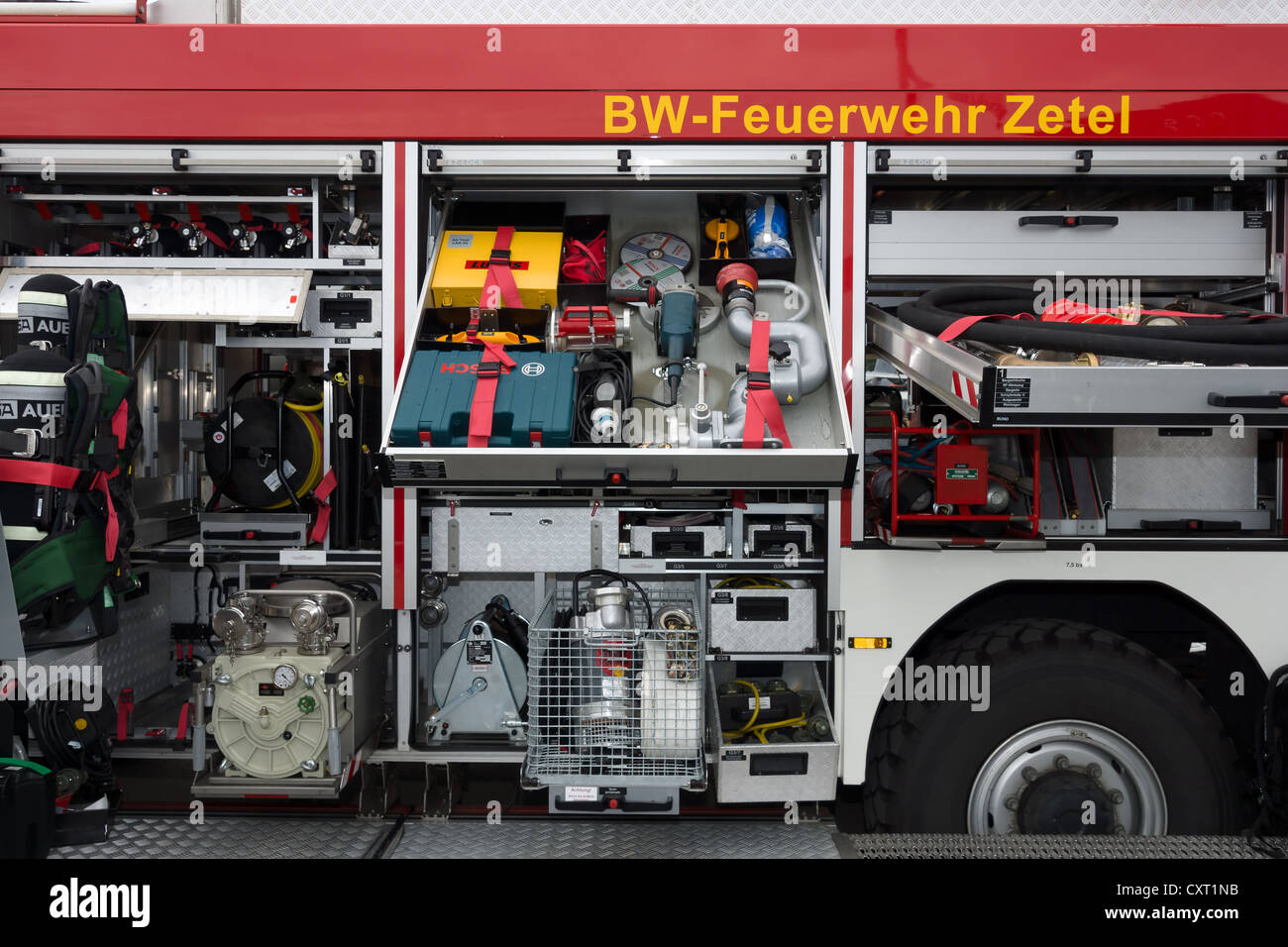 Special equipment vehicle rescue service. Germany Stock Photo Alamy