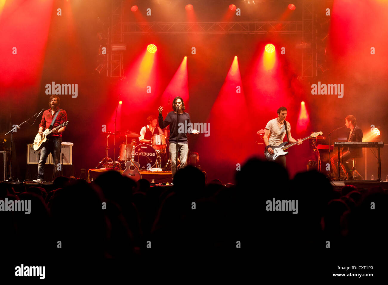 The Swiss pop band Lovebugs playing live at the Soundcheck Open Air in ...