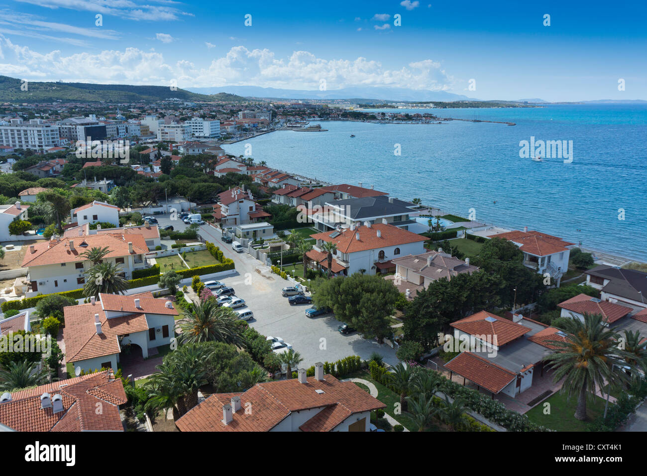 Resort of Cesme, Ilica, Turkey, Asia Stock Photo