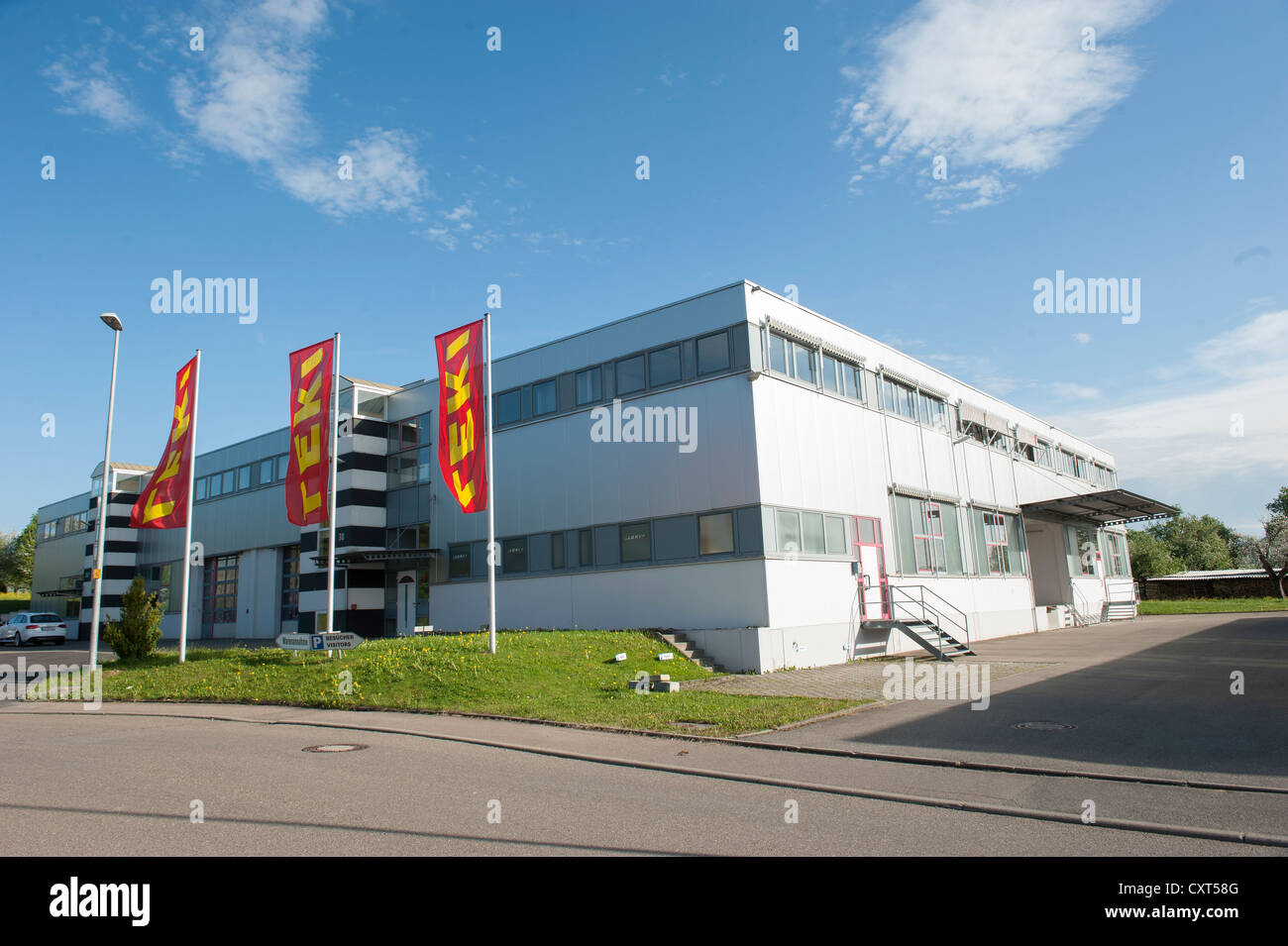 LEKI company building, Kirchheim unter Teck, Baden-Wuerttemberg, Germany, Europe Stock Photo