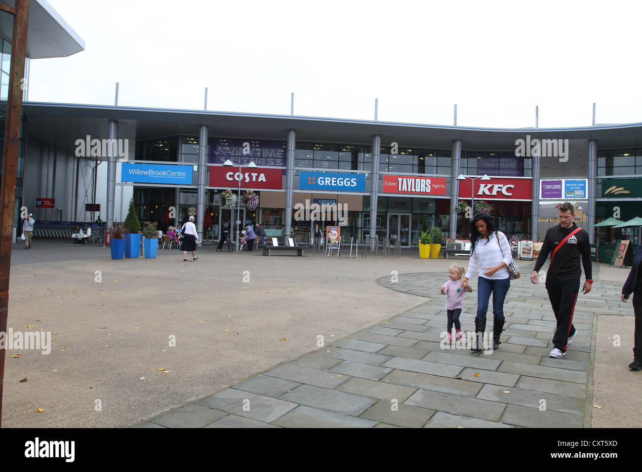 Retail park in Bradley stoke north Bristol, England UK Stock Photo Alamy