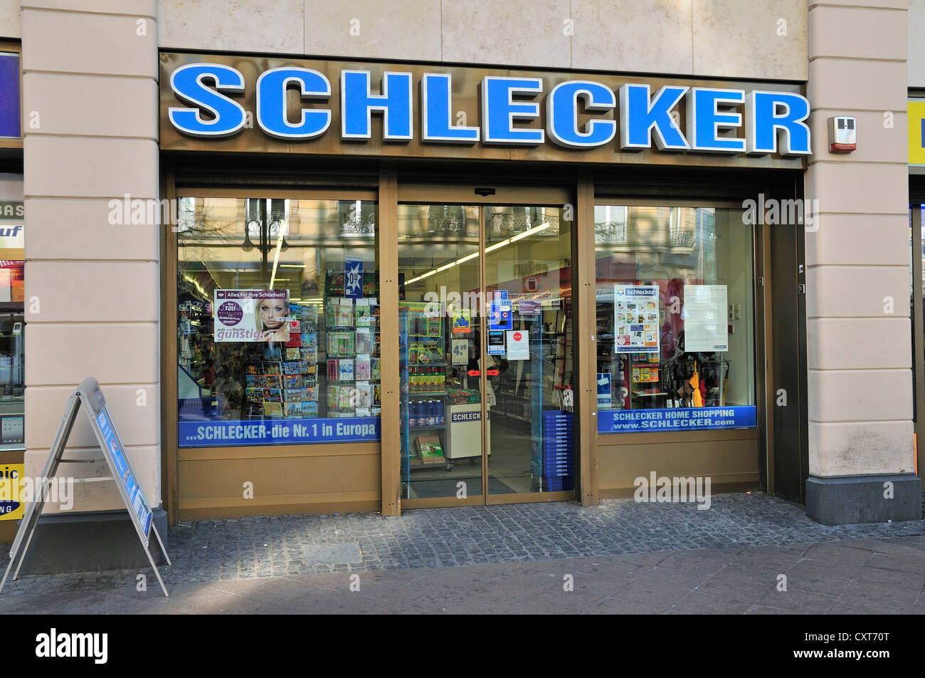 Branch store of the Schlecker drug store chain, Kaiserstrasse street