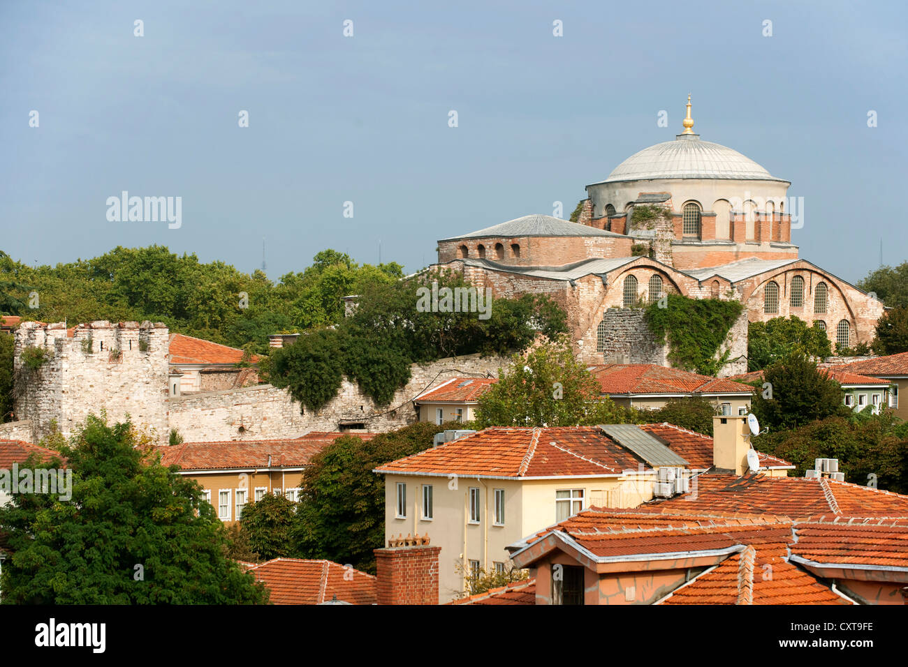 Türkei, Istanbul, Sultanahmet, Hagia Irene oder Hagia Eirene, die Kirche des Göttlichen Friedens, türkisch Aya Irini Stock Photo