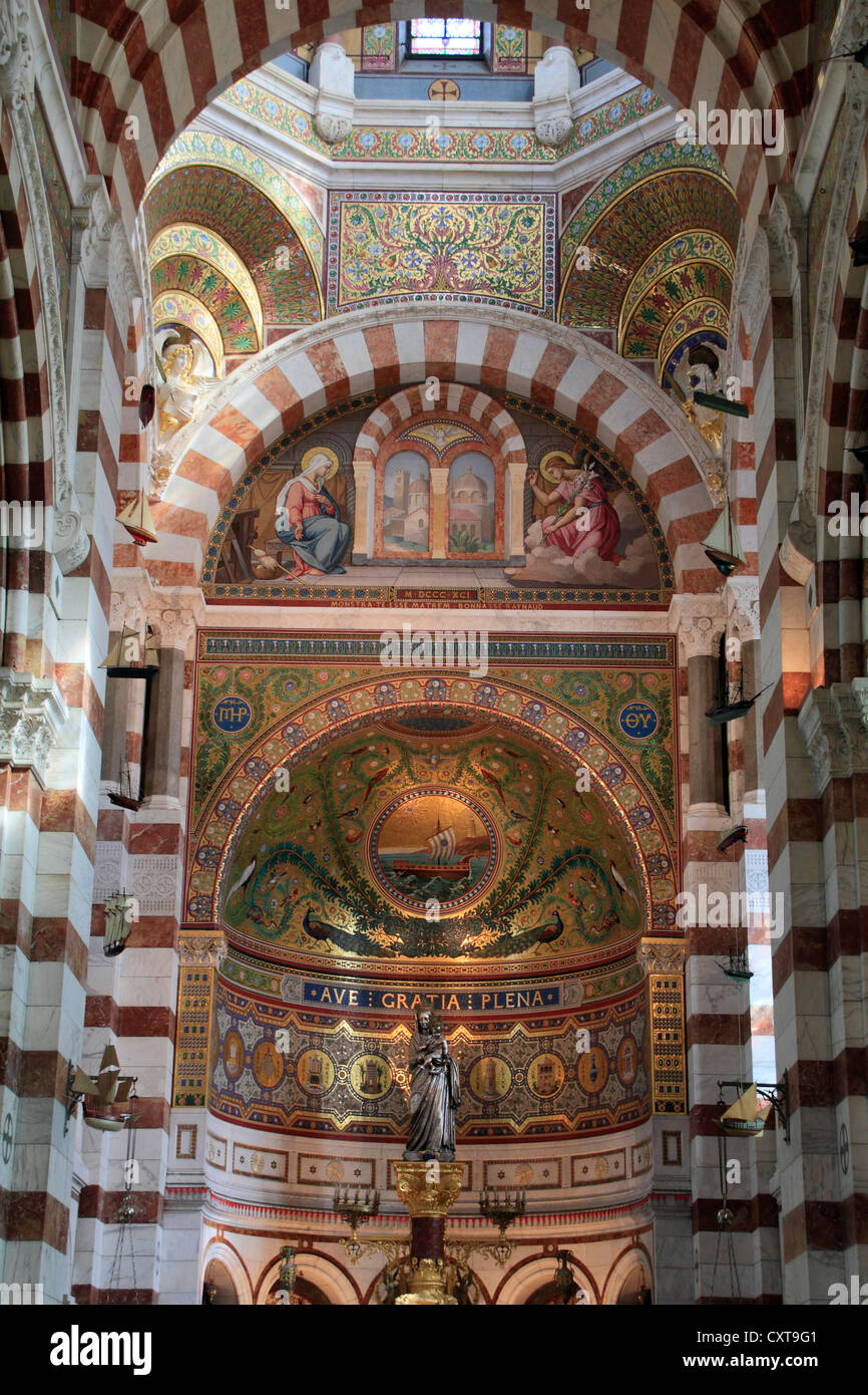 Mosaics in french churches hi-res stock photography and images - Alamy