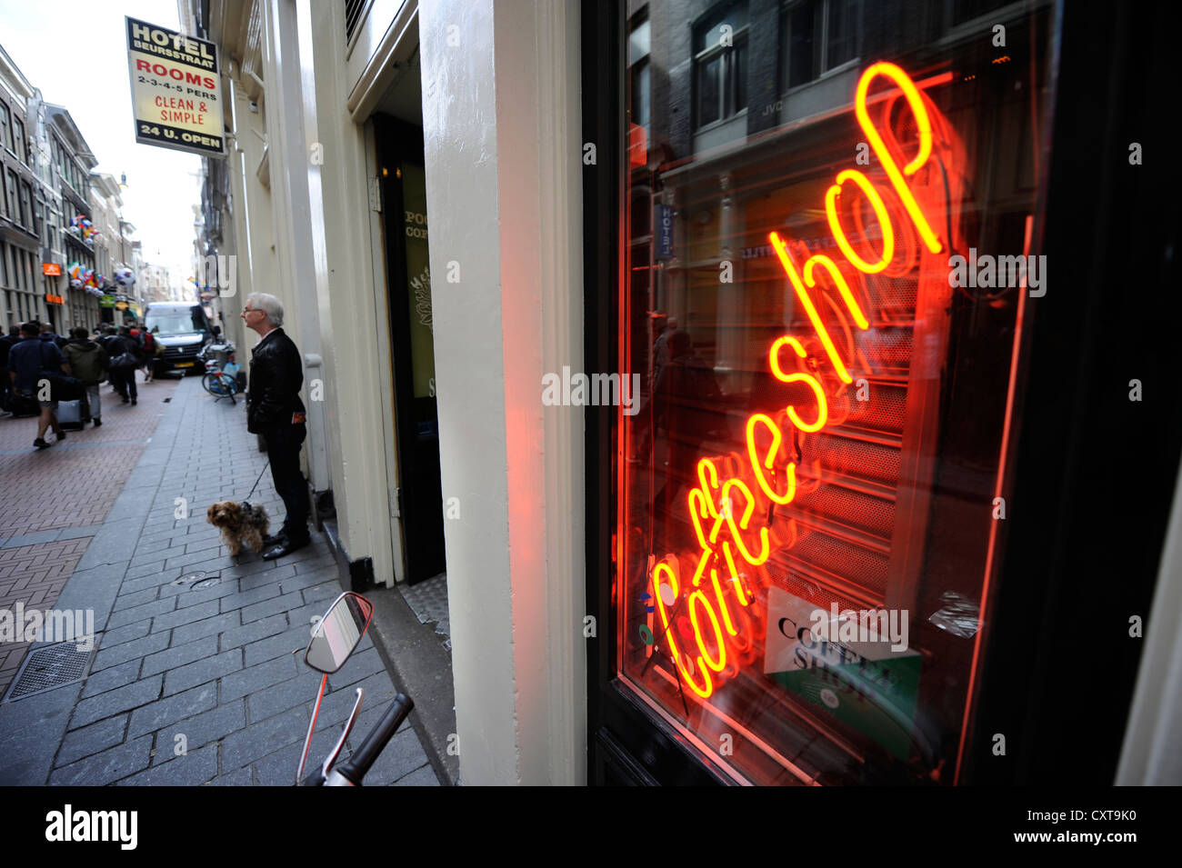 Coffee shop, Amsterdam, The Netherlands, Europe Stock Photo Alamy