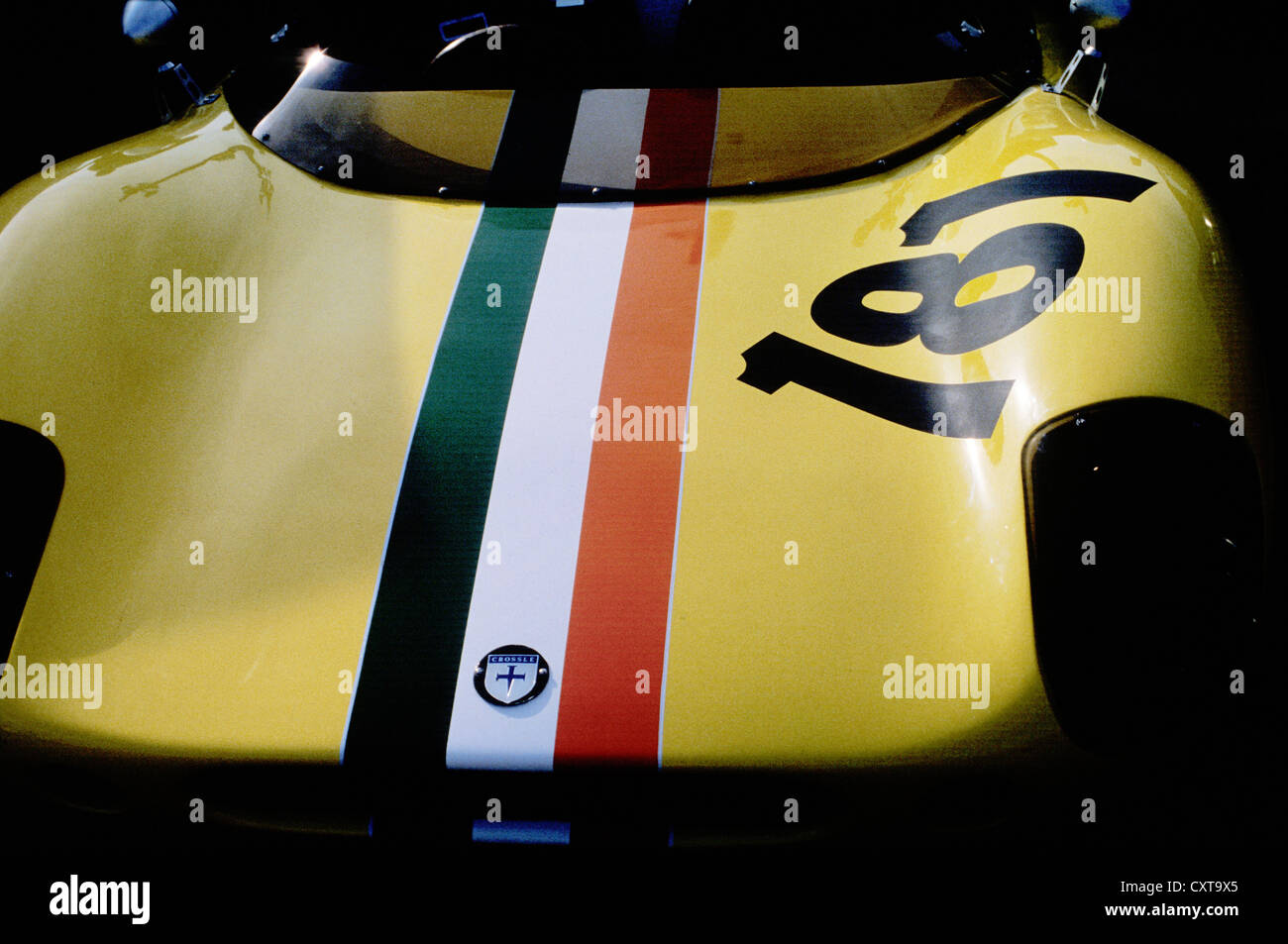 Crossle vintage race car at the Monterey Historic Car Races in Monterey