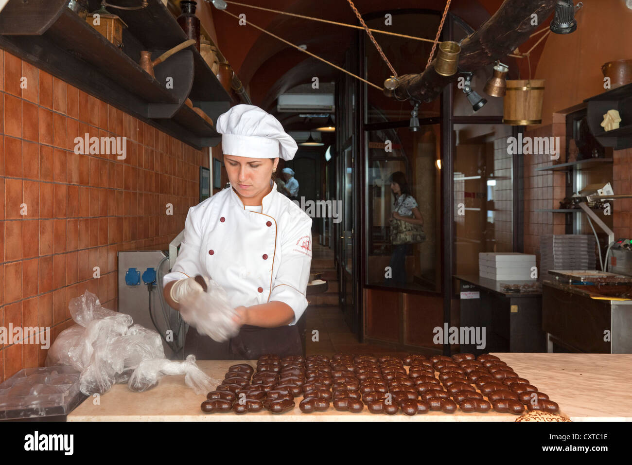 Chocolate factory, L'viv, Ukraine Stock Photo - Alamy