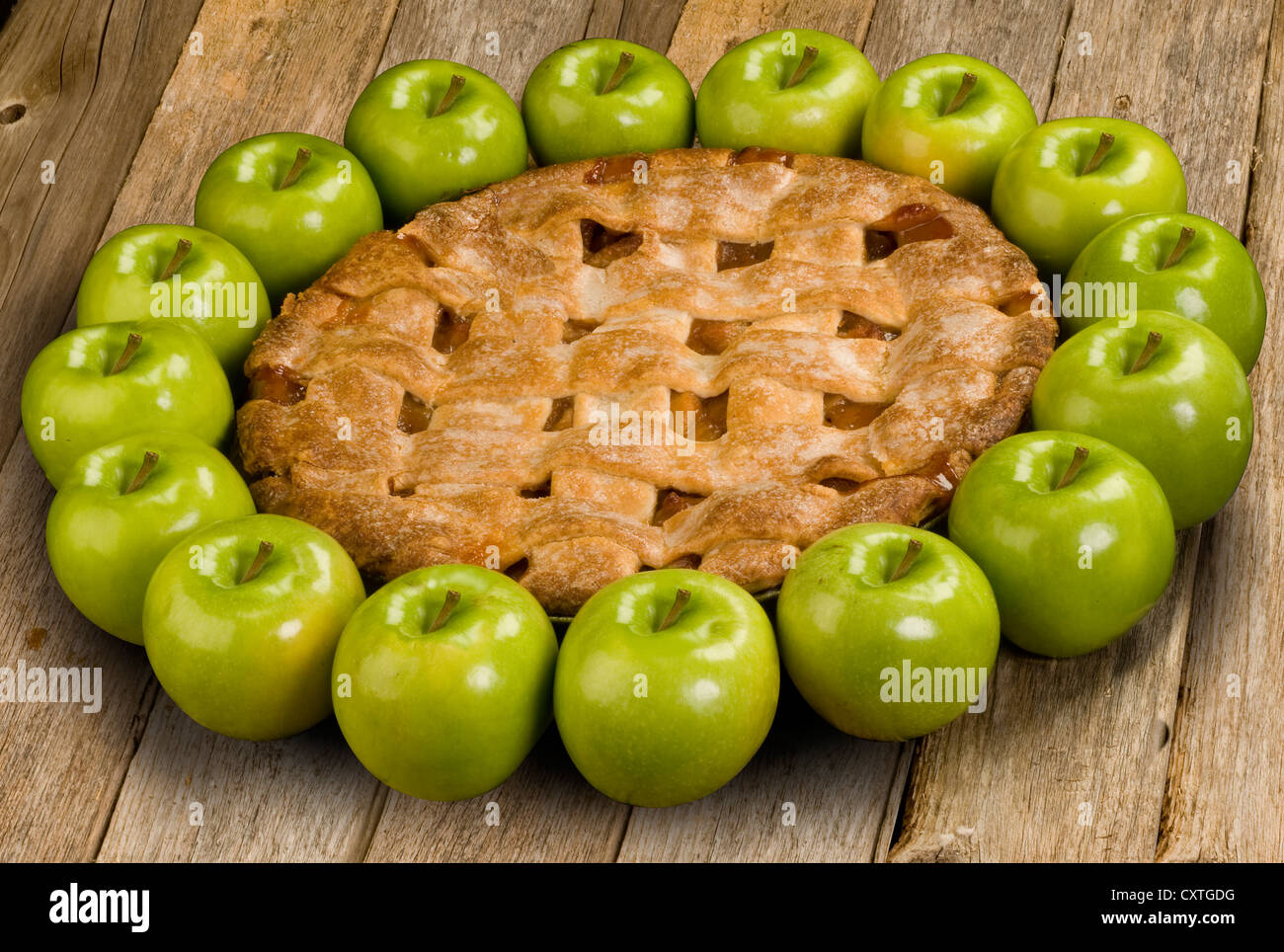 Apple Pie. Stock Photo