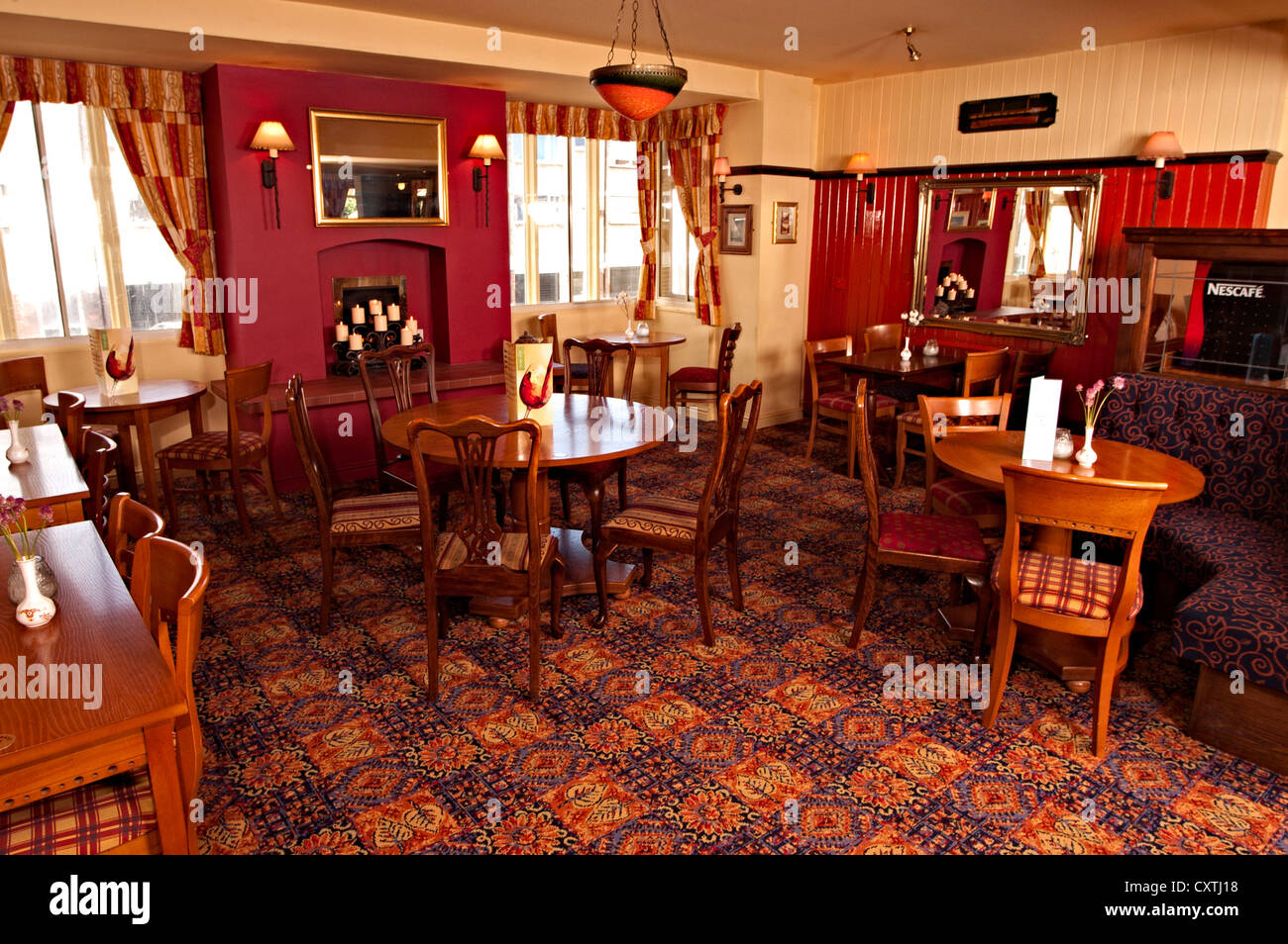 the hilbre court pub bar west kirby Stock Photo Alamy