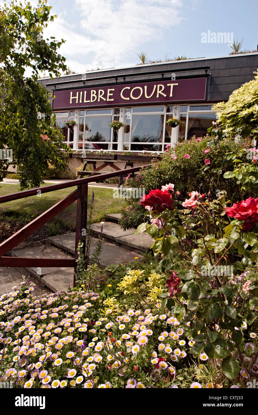 the hilbre court pub bar west kirby Stock Photo Alamy