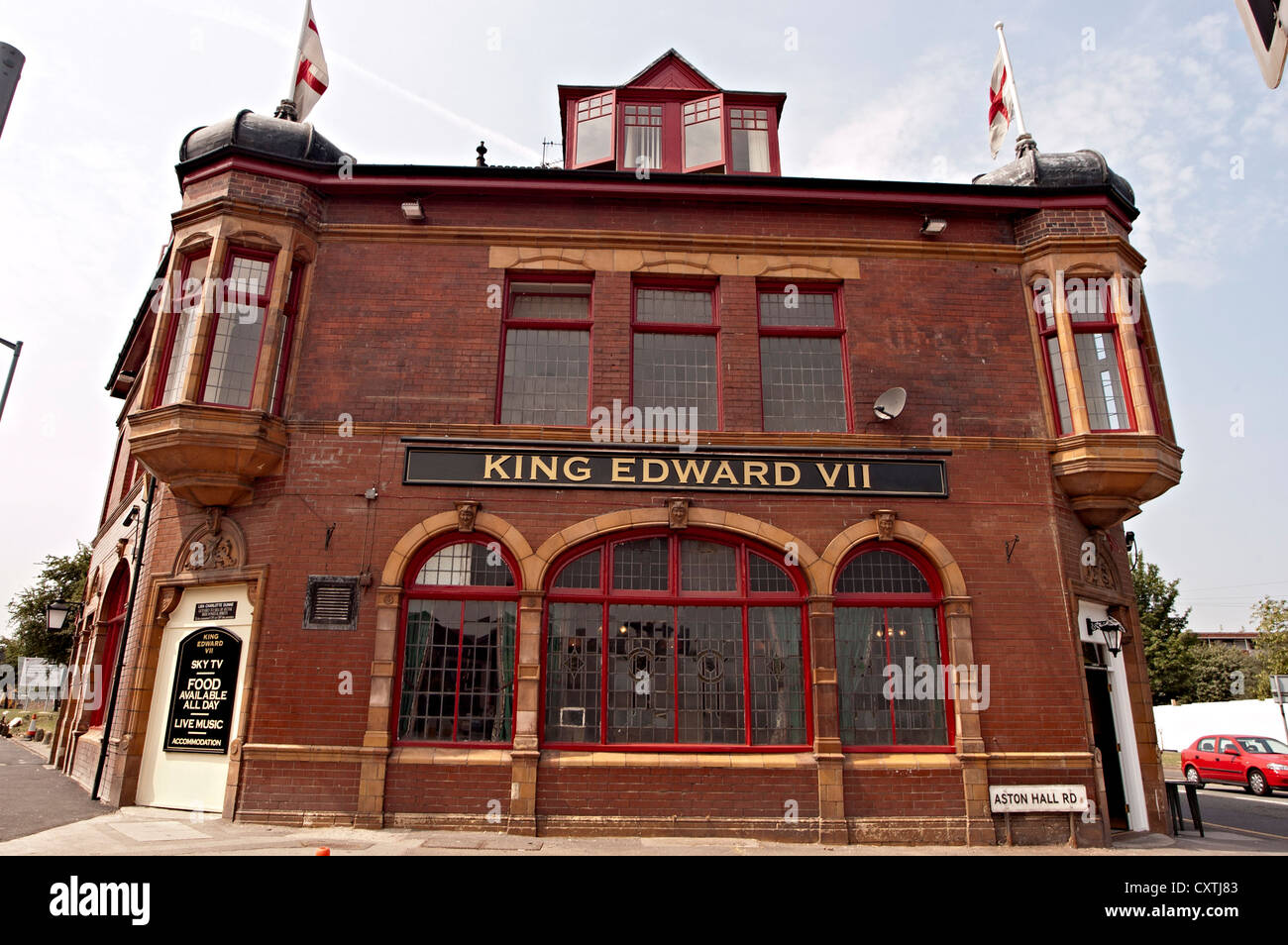 the King Edward 7th pub aston Birmingham Stock Photo