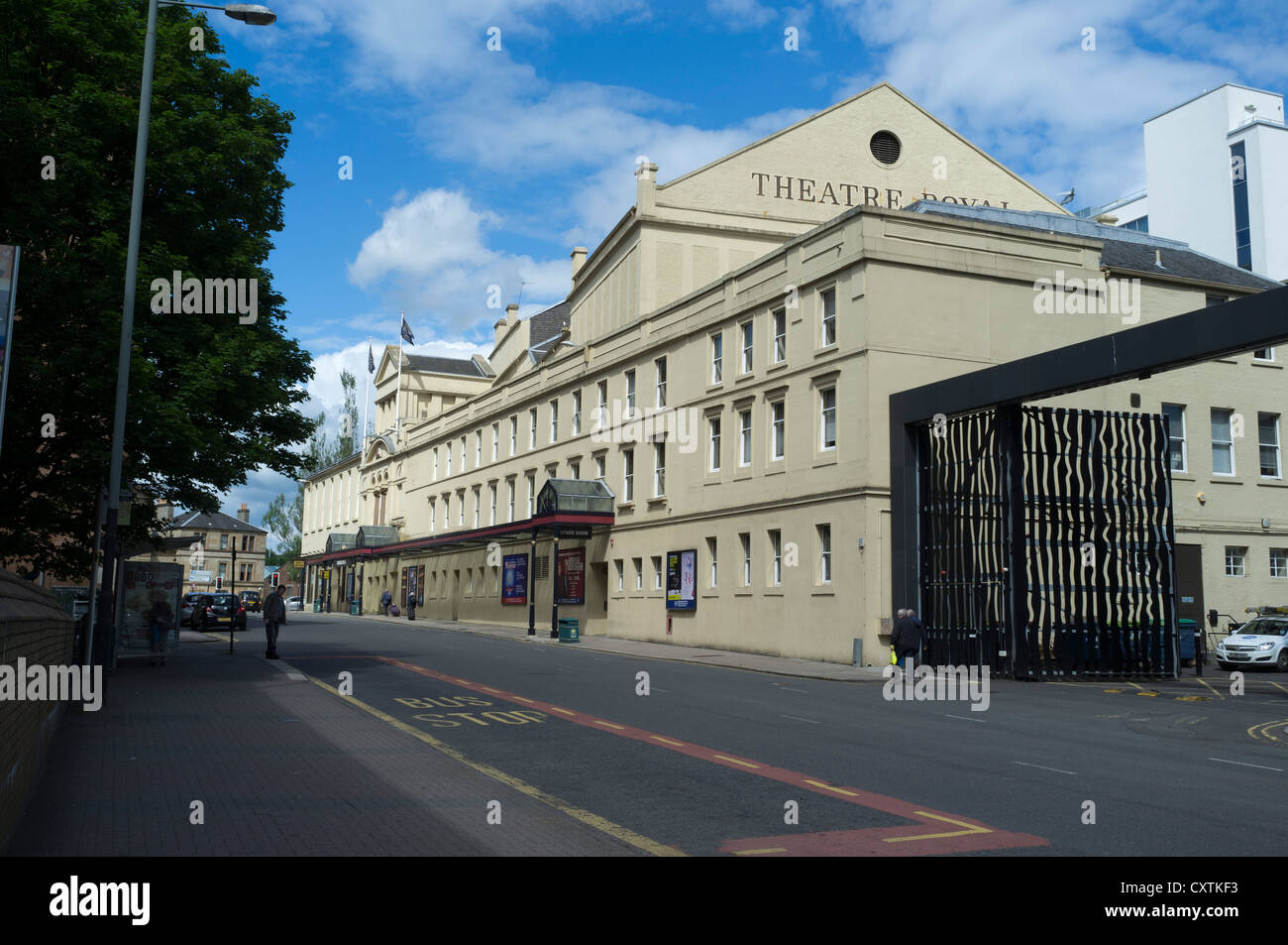 dh Theatre Royal HOPE STREET GLASGOW Theatre building exterior Stock Photo