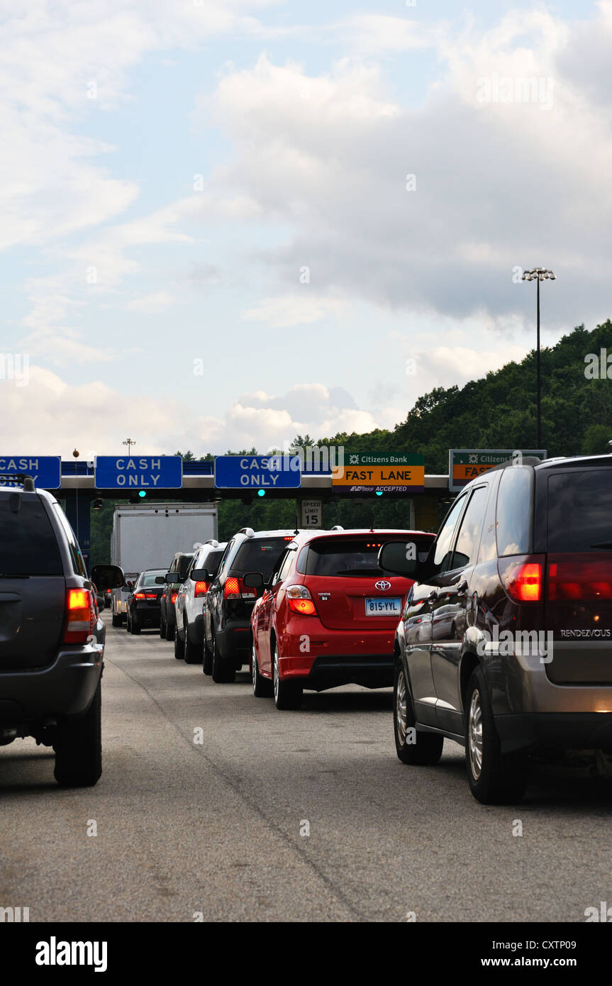 Car toll in New York City, USA Stock Photo Alamy
