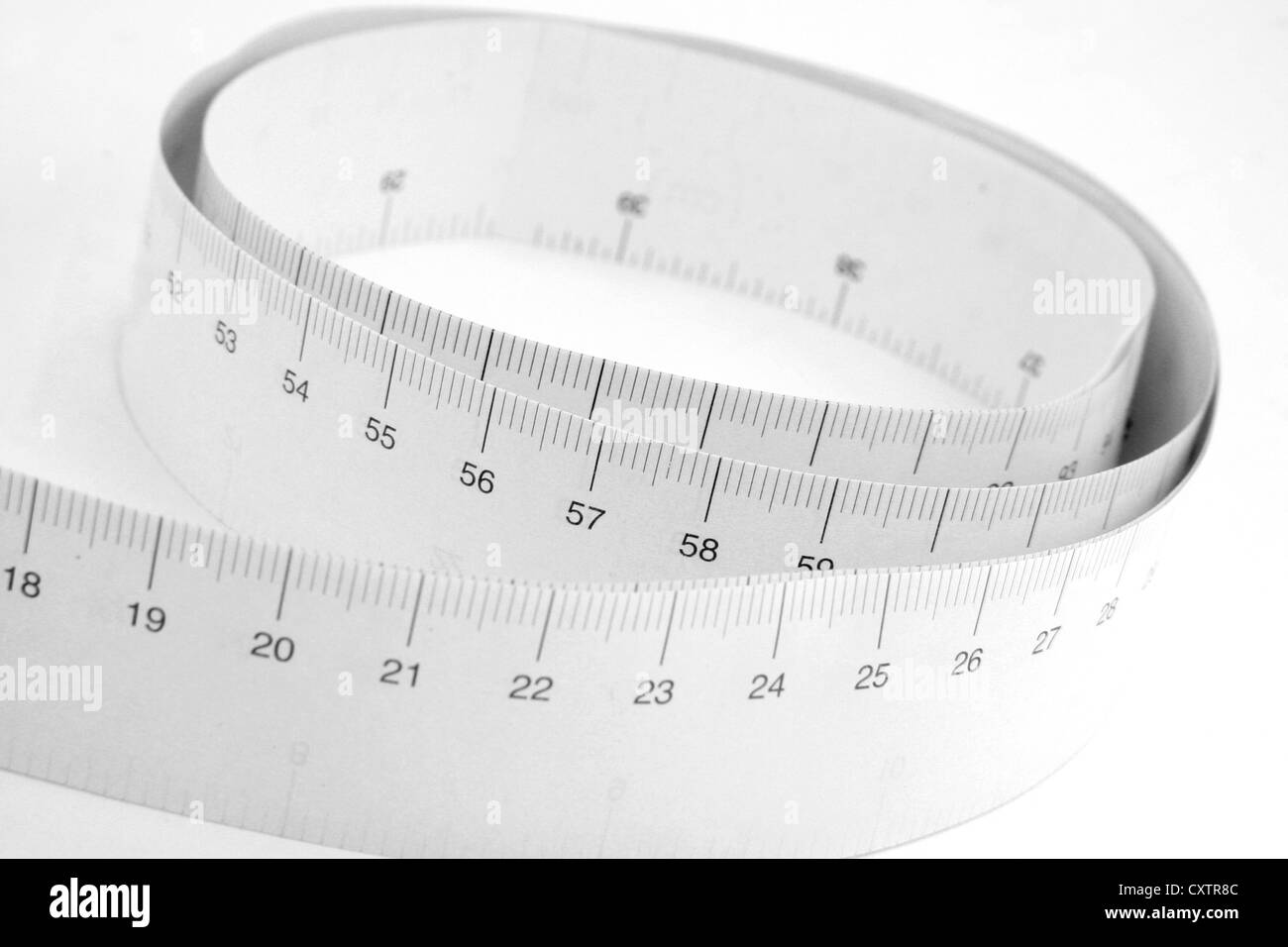 Tape Measure close up shot Stock Photo Alamy