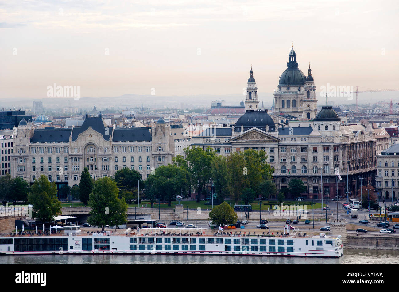 Four Seasons Hotel, Gresham Palace, Budapest, Hungary Stock Photo