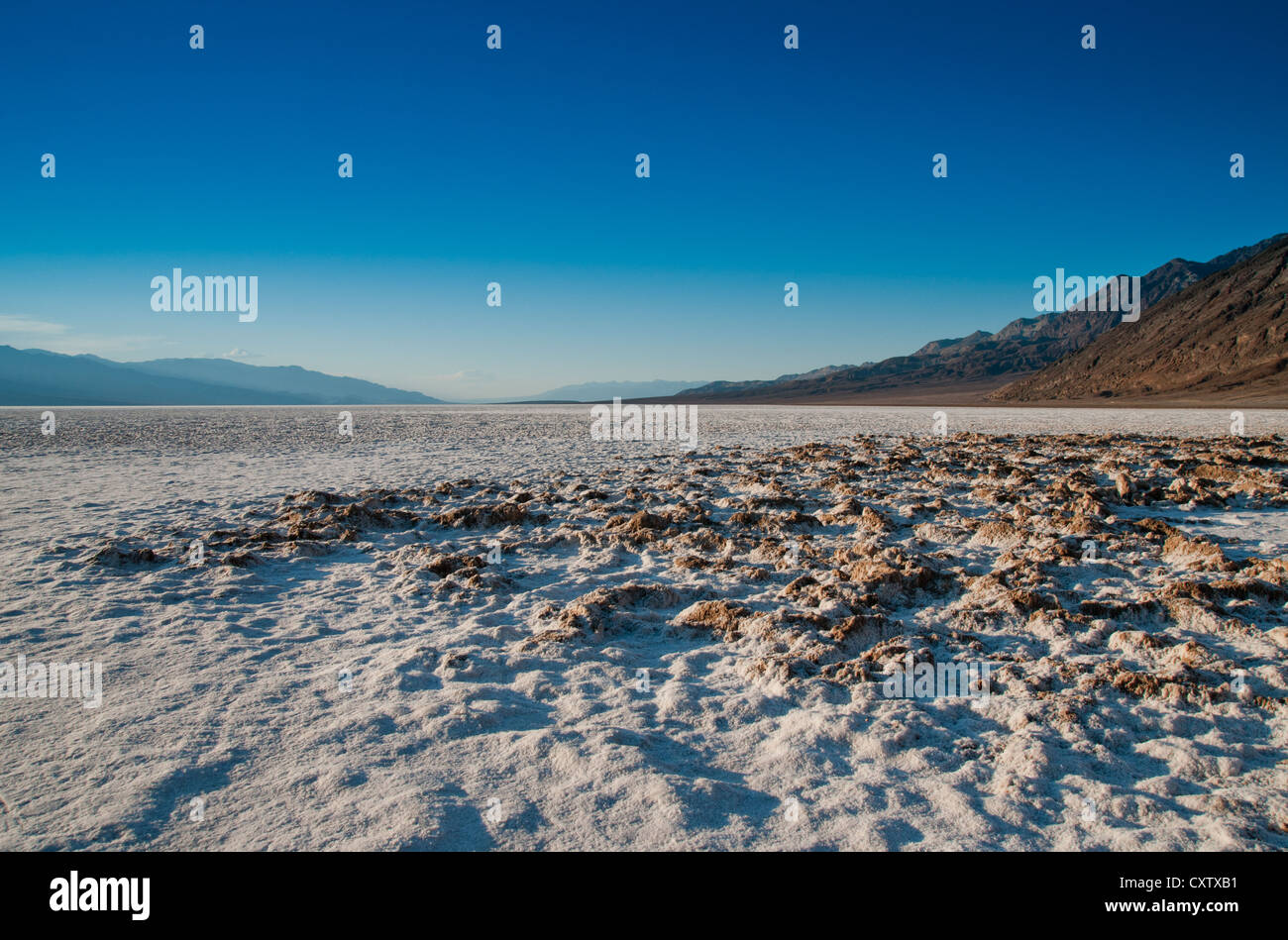 Badwater basin in California's Death Valley national park Stock Photo ...