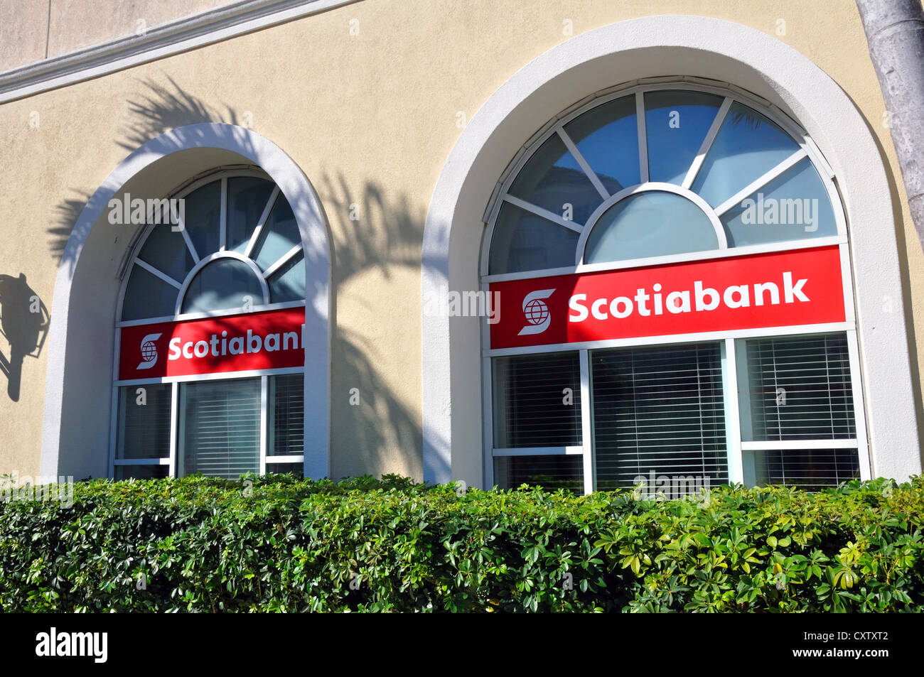 Scotiabank, Nassau, Bahamas Stock Photo Alamy
