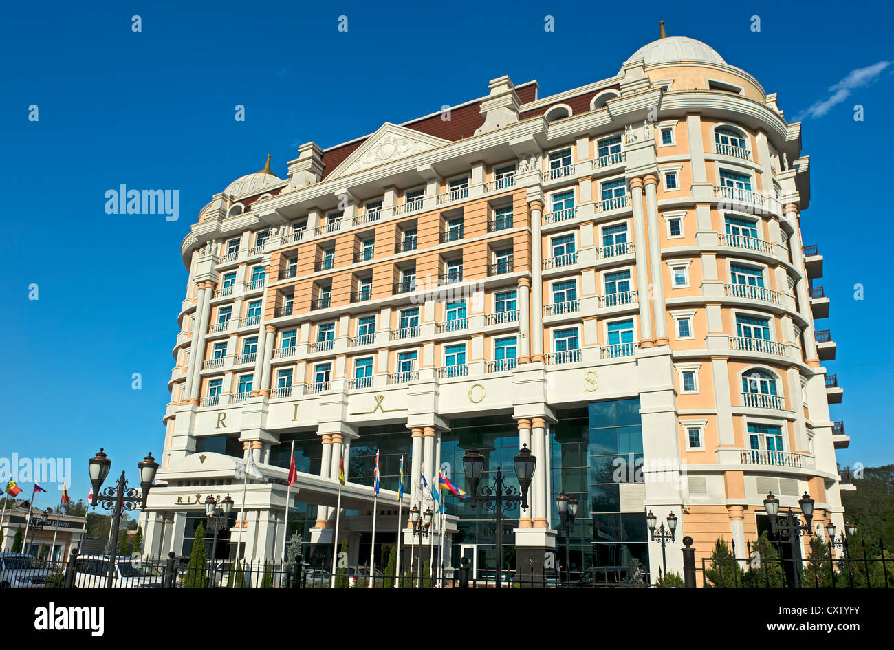 Luxury hotel Rixos Almaty, Almaty, Kazakhstan Stock Photo