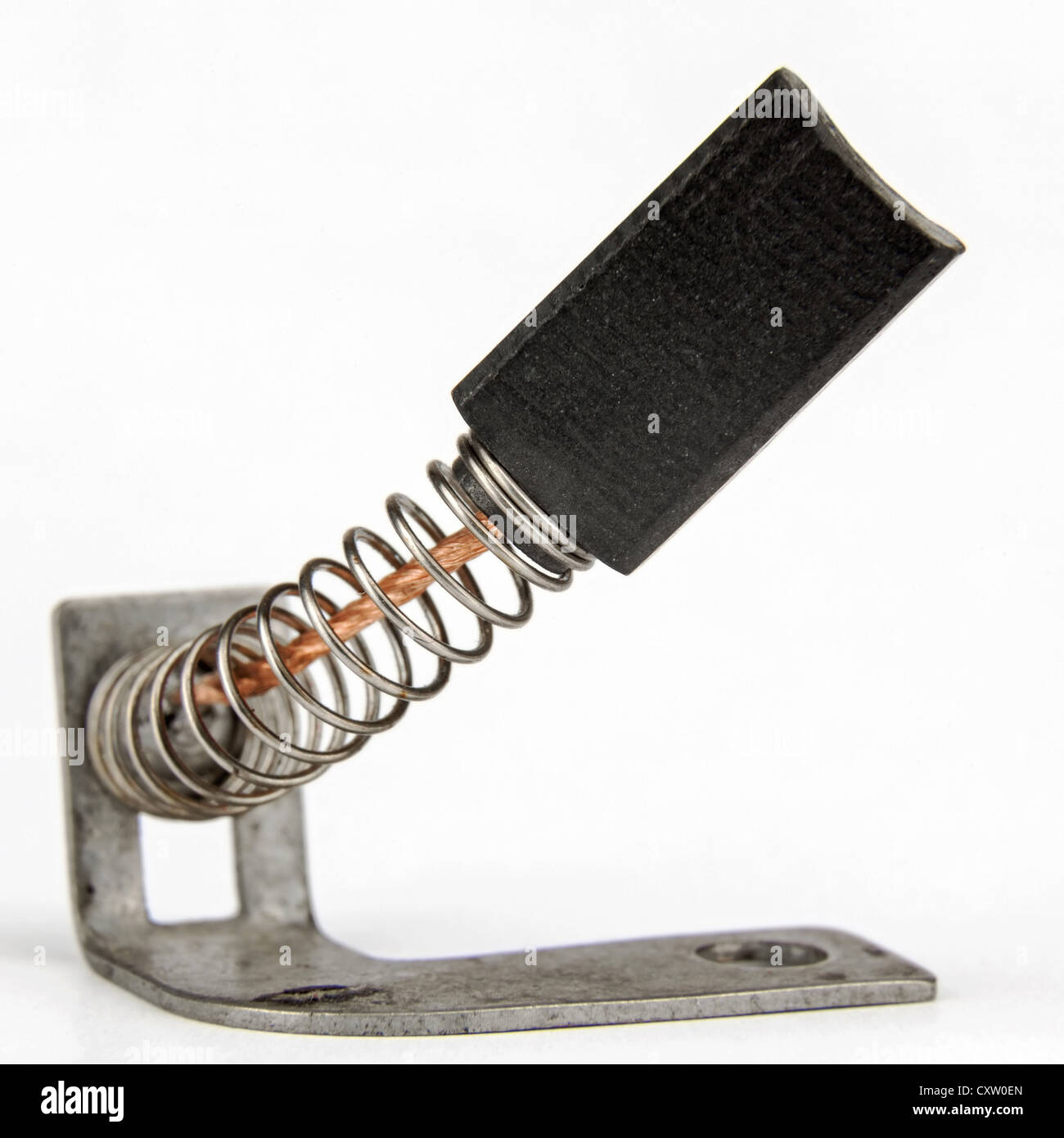 Carbon brush also called generator brush Stock Photo Alamy