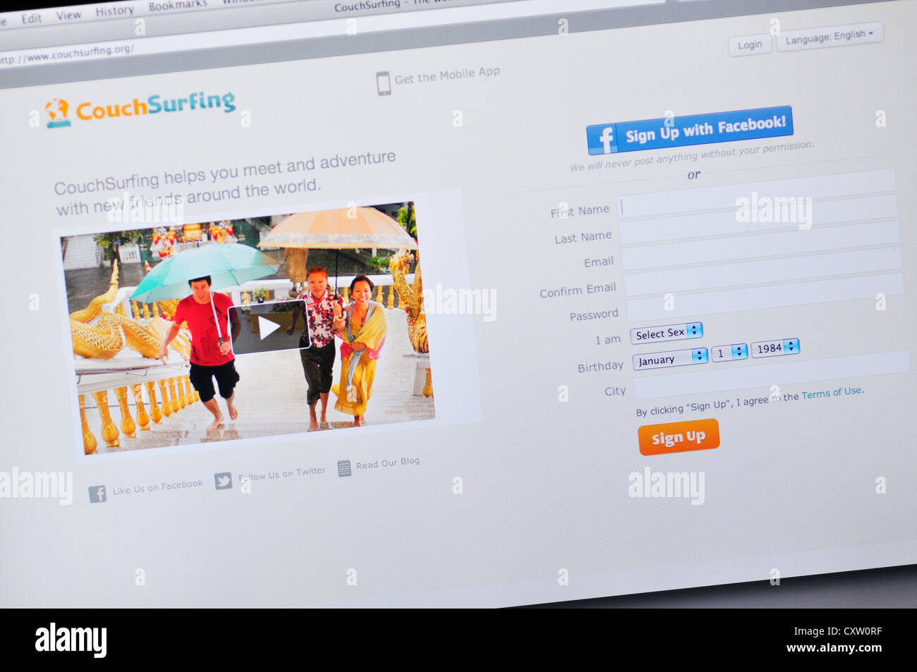 Couchsurfing Stock Photos Couchsurfing Stock Images Alamy