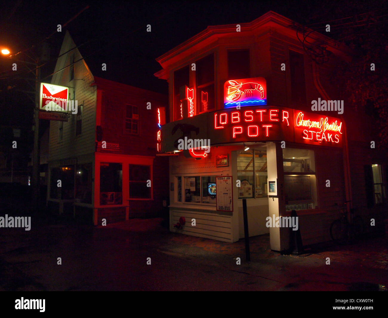 The Lobster Pot restaurant, Provincetown, Cape Cod, Massachusetts, USA Stock Photo