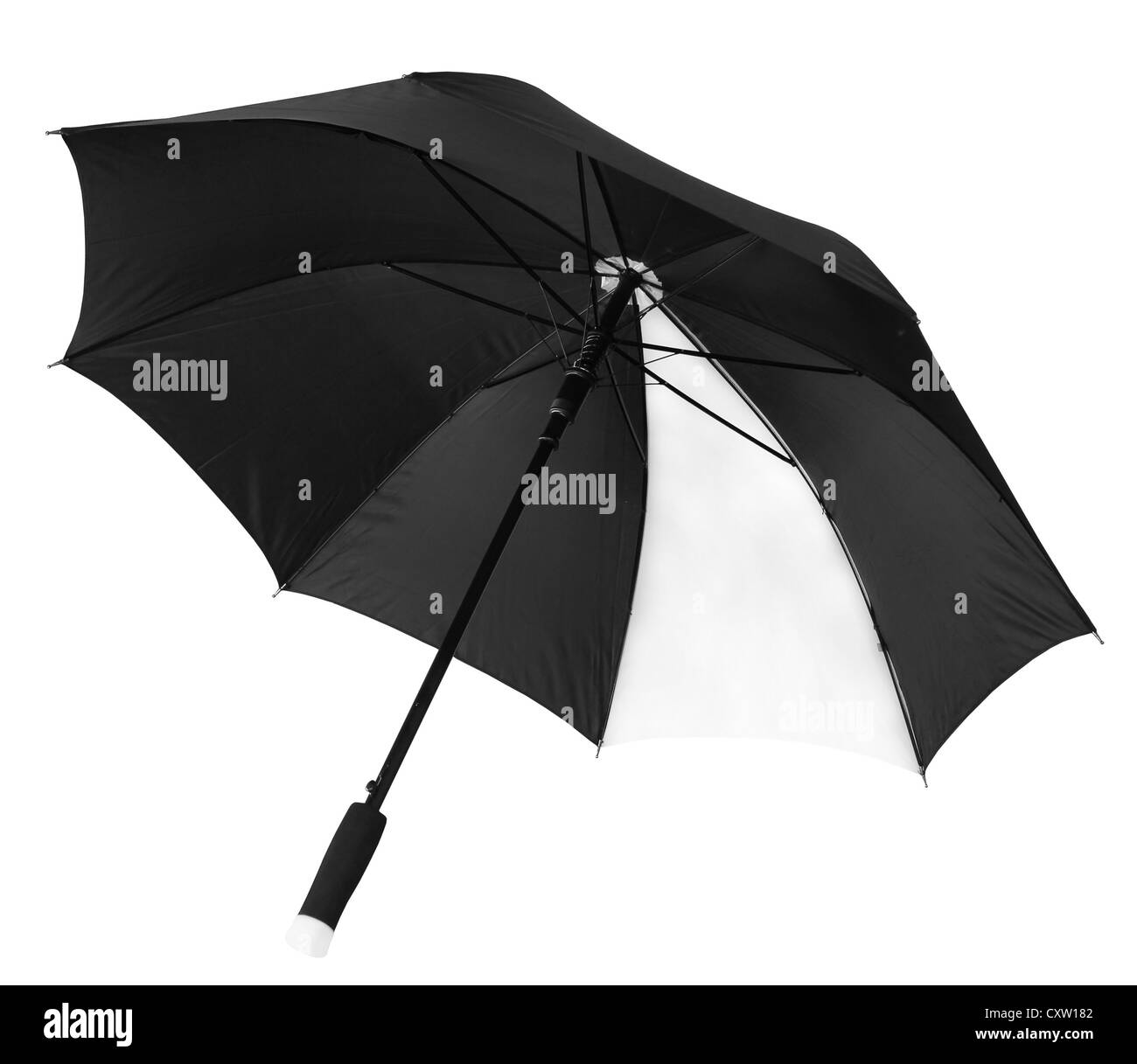 Umbrella isolated rain nobody hires stock photography and images Alamy