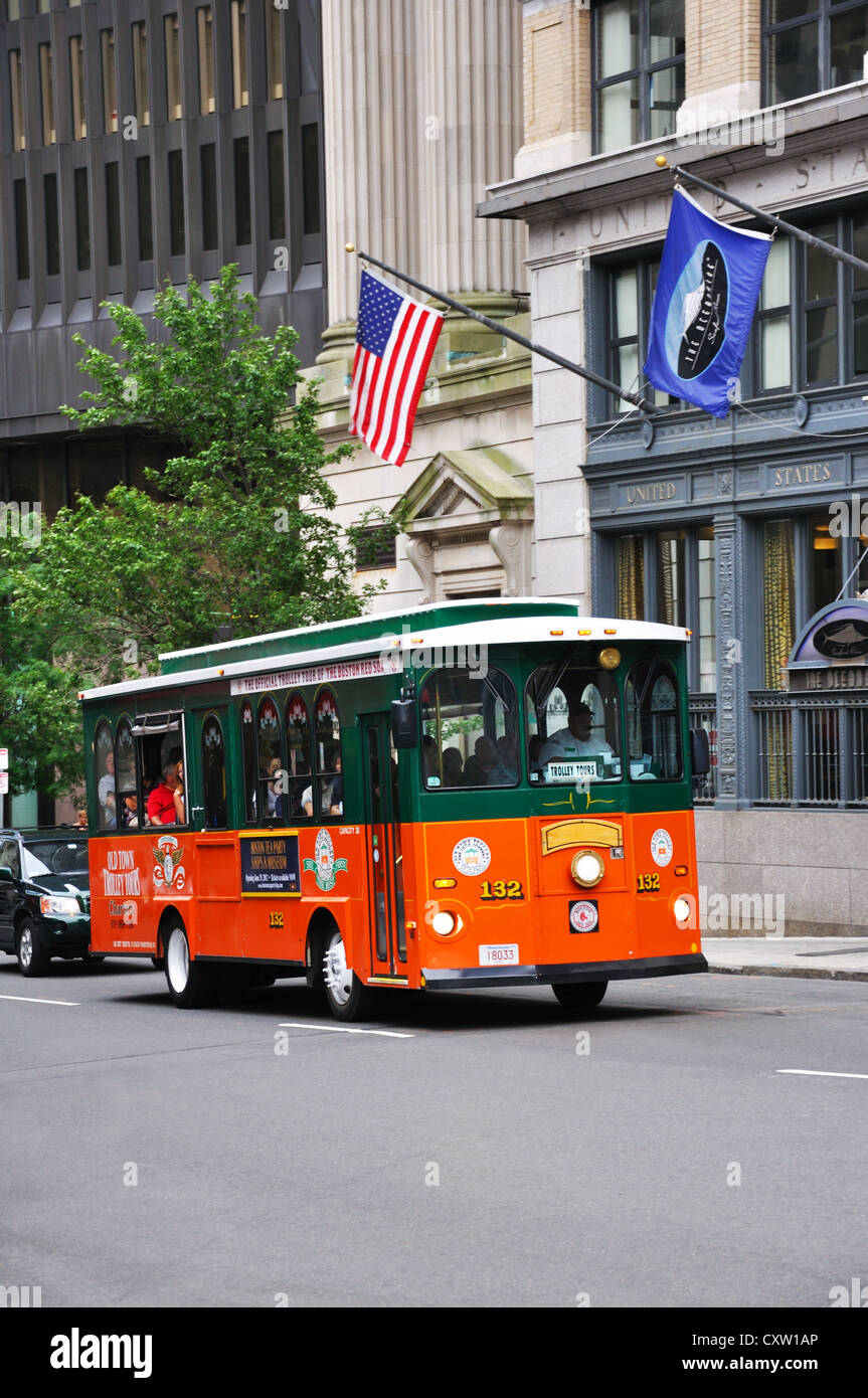 Sightseeing tour bus, Boston, Massachusetts, USA Stock Photo Alamy