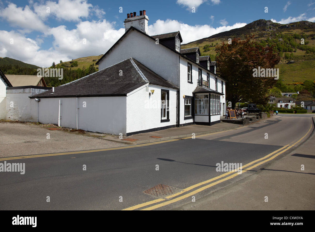 The Lochgoilhead hotel. Lochgoilhead Stock Photo Alamy