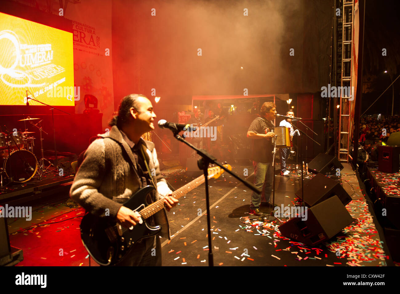 2012 Quimera Festival, Metepec, Mexico. Celso Piña Stock Photo - Alamy