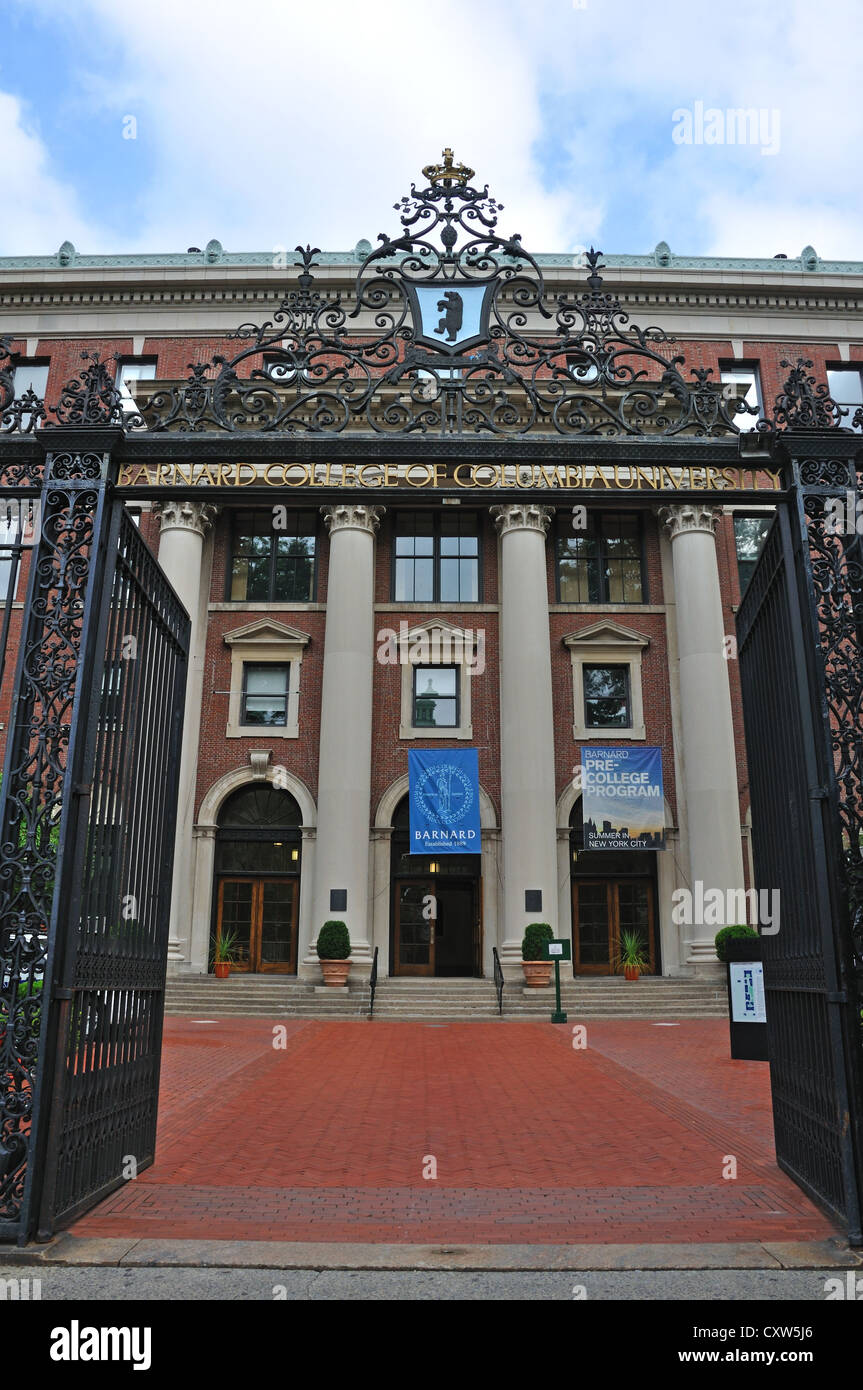 Barnard College at Columbia University, New York City, USA Stock Photo