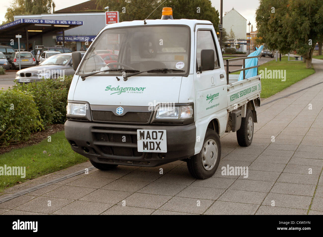 Small council truck Stock Photo