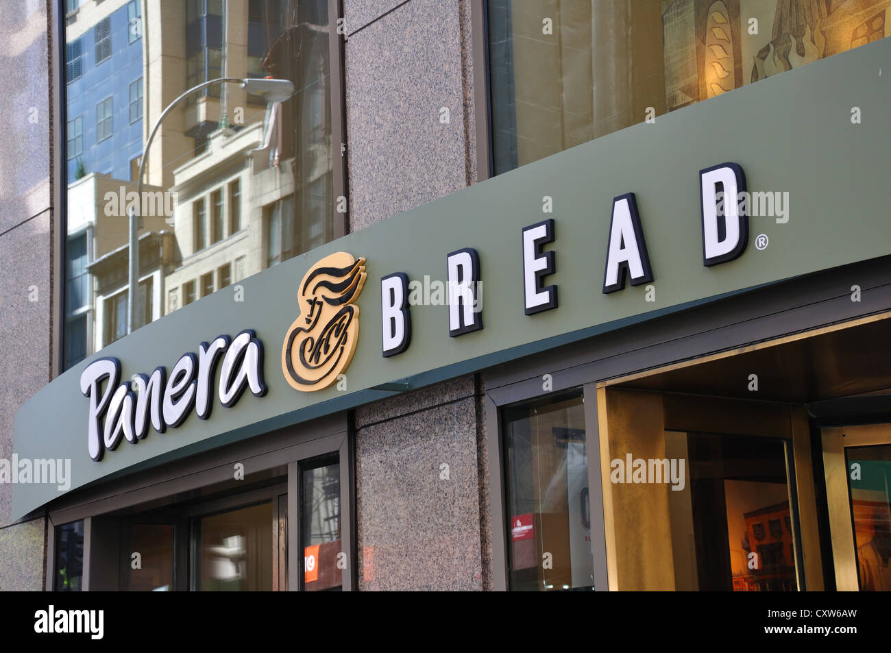 Panera Bread bakery cafe, New York, USA Stock Photo Alamy