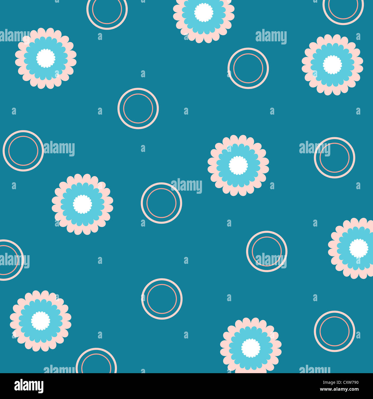 Seamless floral pattern Stock Photo - Alamy