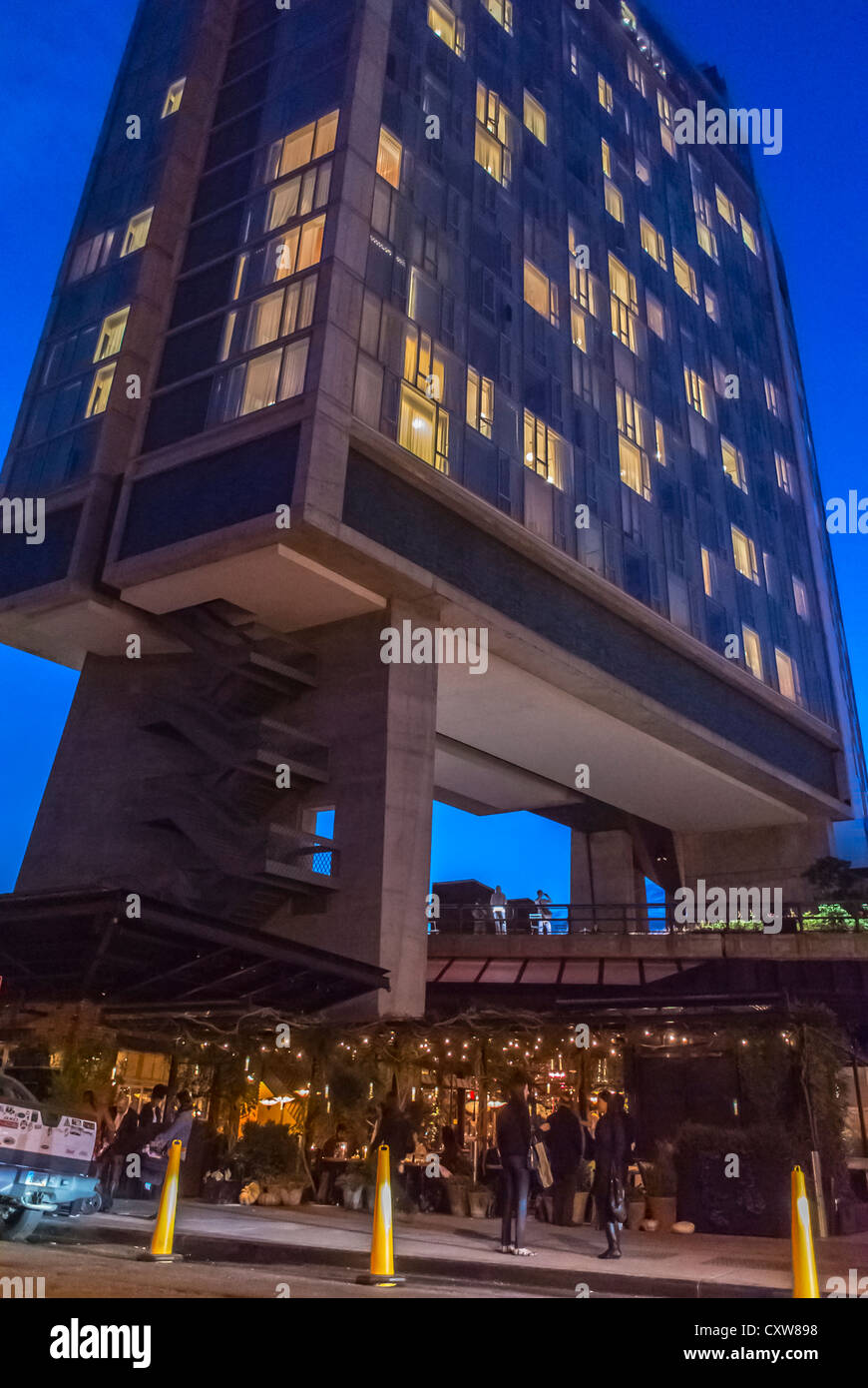 New York City, NY, USA, Tourist Hotel, "The Standard", on the "High