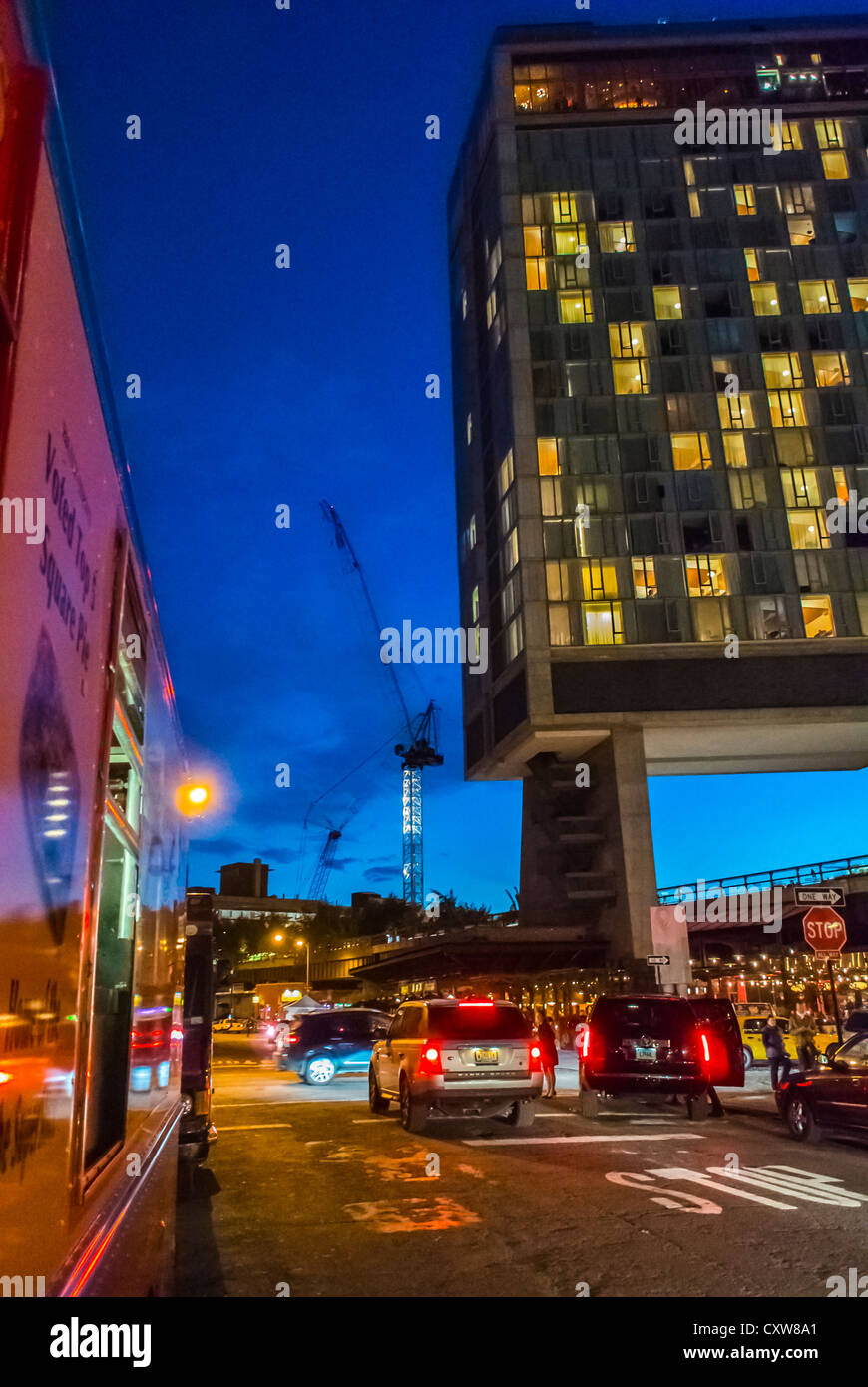 New York City, NY, USA, "The Standard Hotel" Building on the High Line