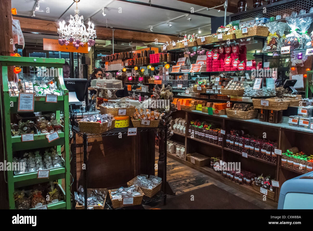 New York City, NY, USA, French Chocolatier Shop "Jacques Torres", in