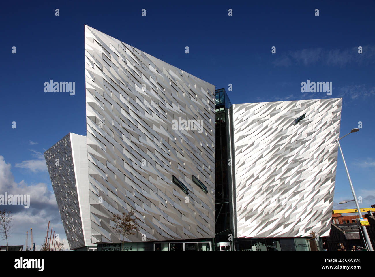 Titanic Visitor Centre, Belfast, Northern Ireland Stock Photo